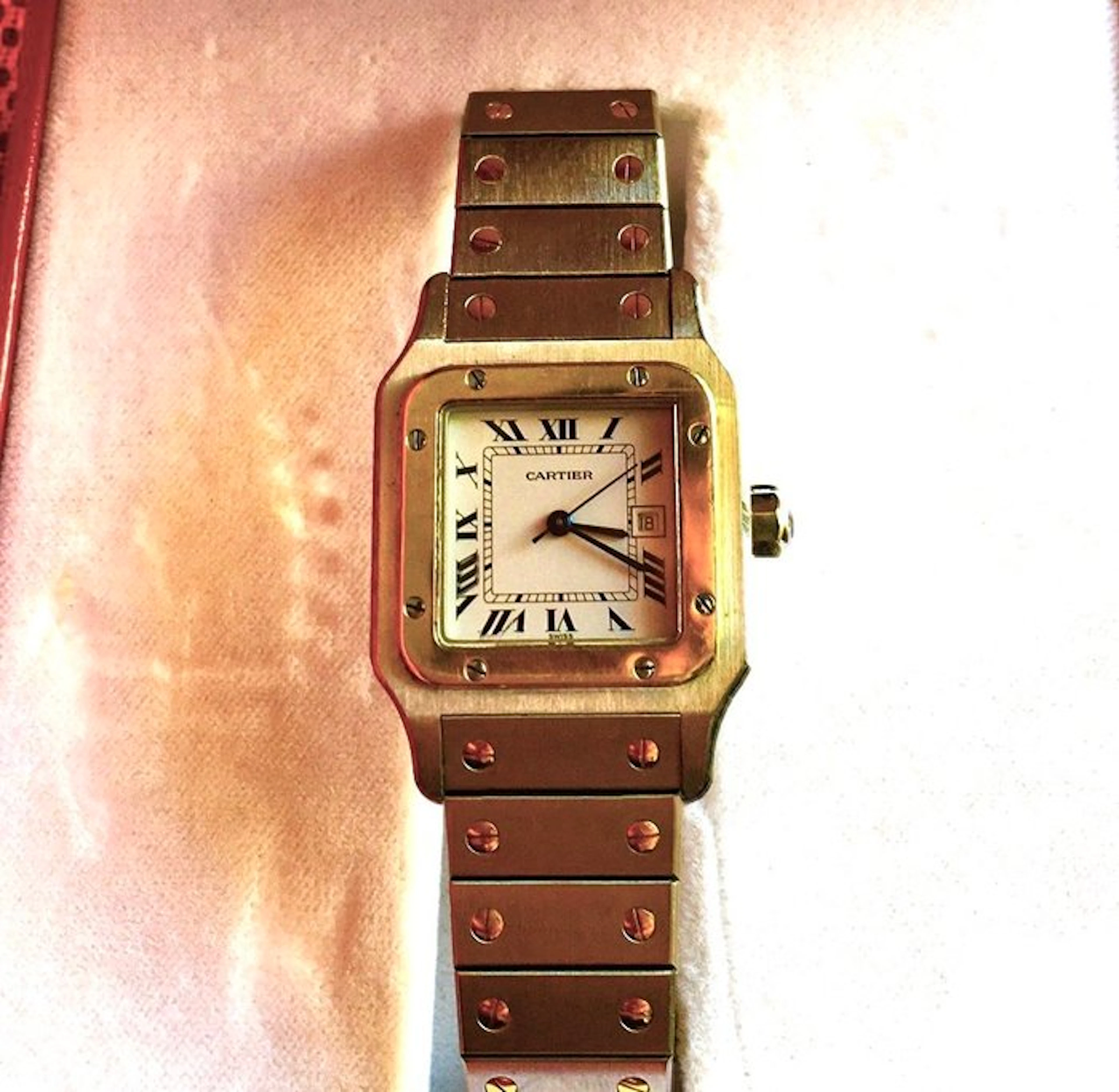Cartier - Santos Carrée - 1172961 - Men - 1978