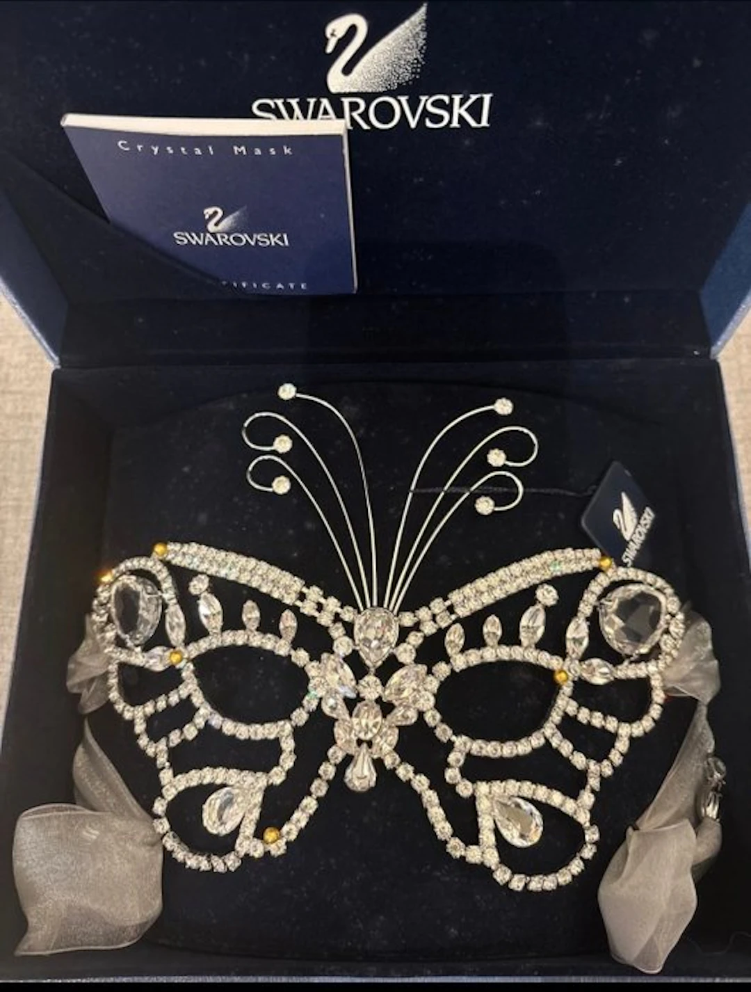 Carnival mask - Swarovski - Austria - 2000-2010 - Swarovski butterfly mask