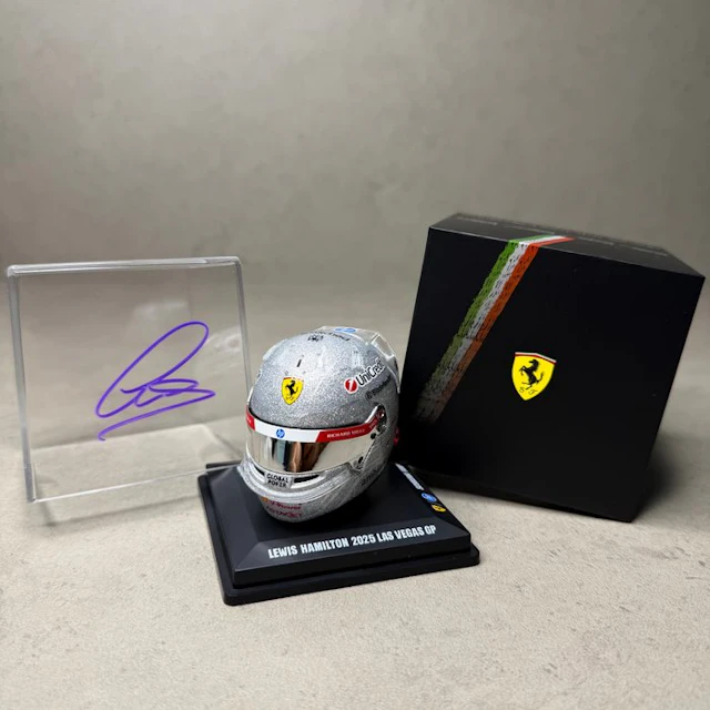 Ferrari - Lewis Hamilton - 2025 Las Vegas GP - 2025 - 1:5 scale helmet