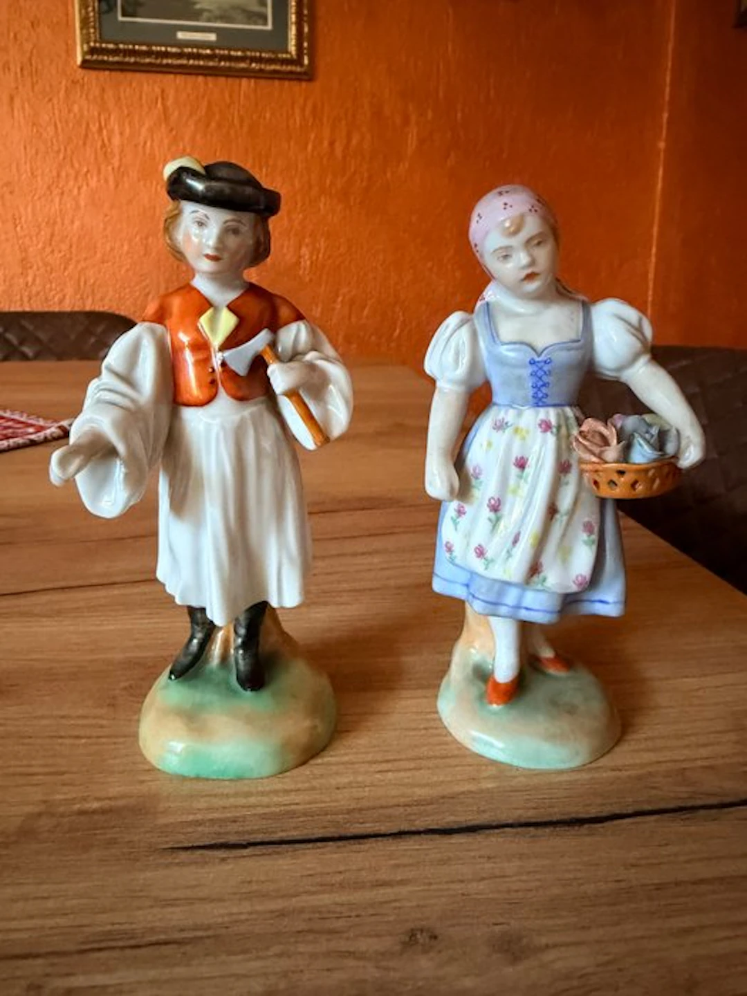 Herend - Figurine - Coppia di statuine (2) - Porcelain