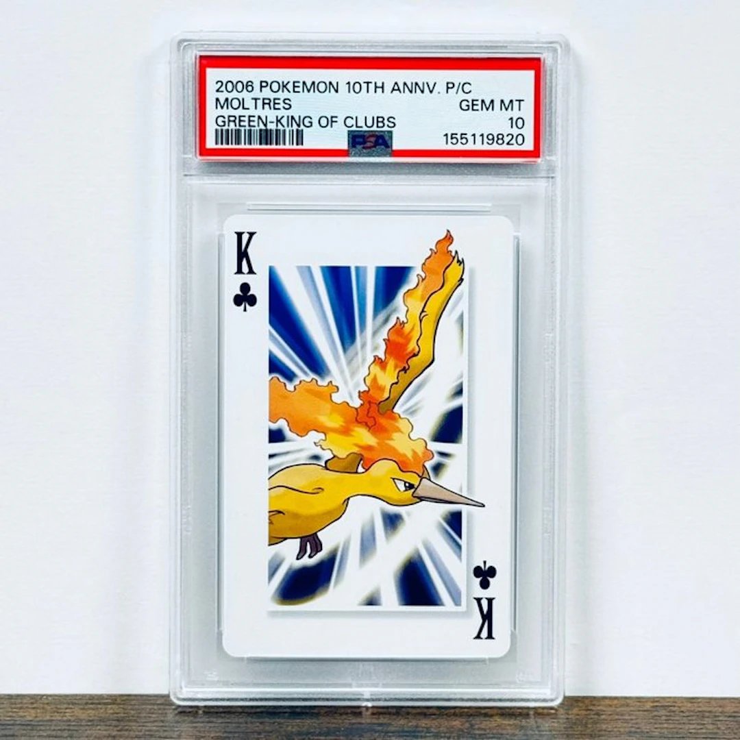 Pokémon Graded card - Moltres 10th Anniversary - Pokémon - PSA 10