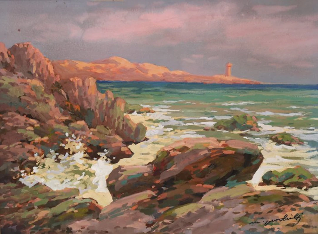 Miguel Martínez Verchili (1898-1989) - Vista costera
