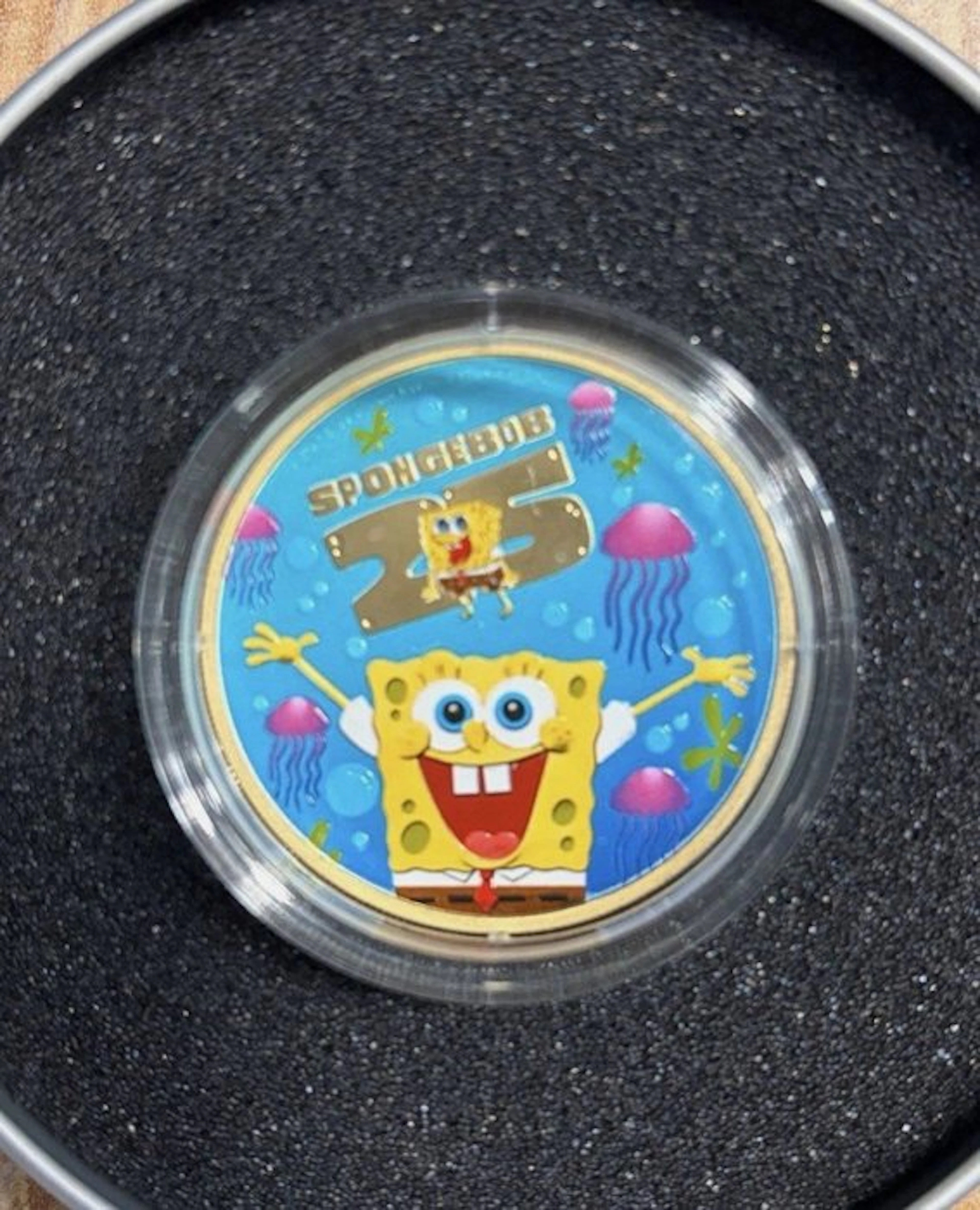 Tuvalu. 1 Dollar 2024 SpongeBob 1 Oz (.999) mit CoA und BOX