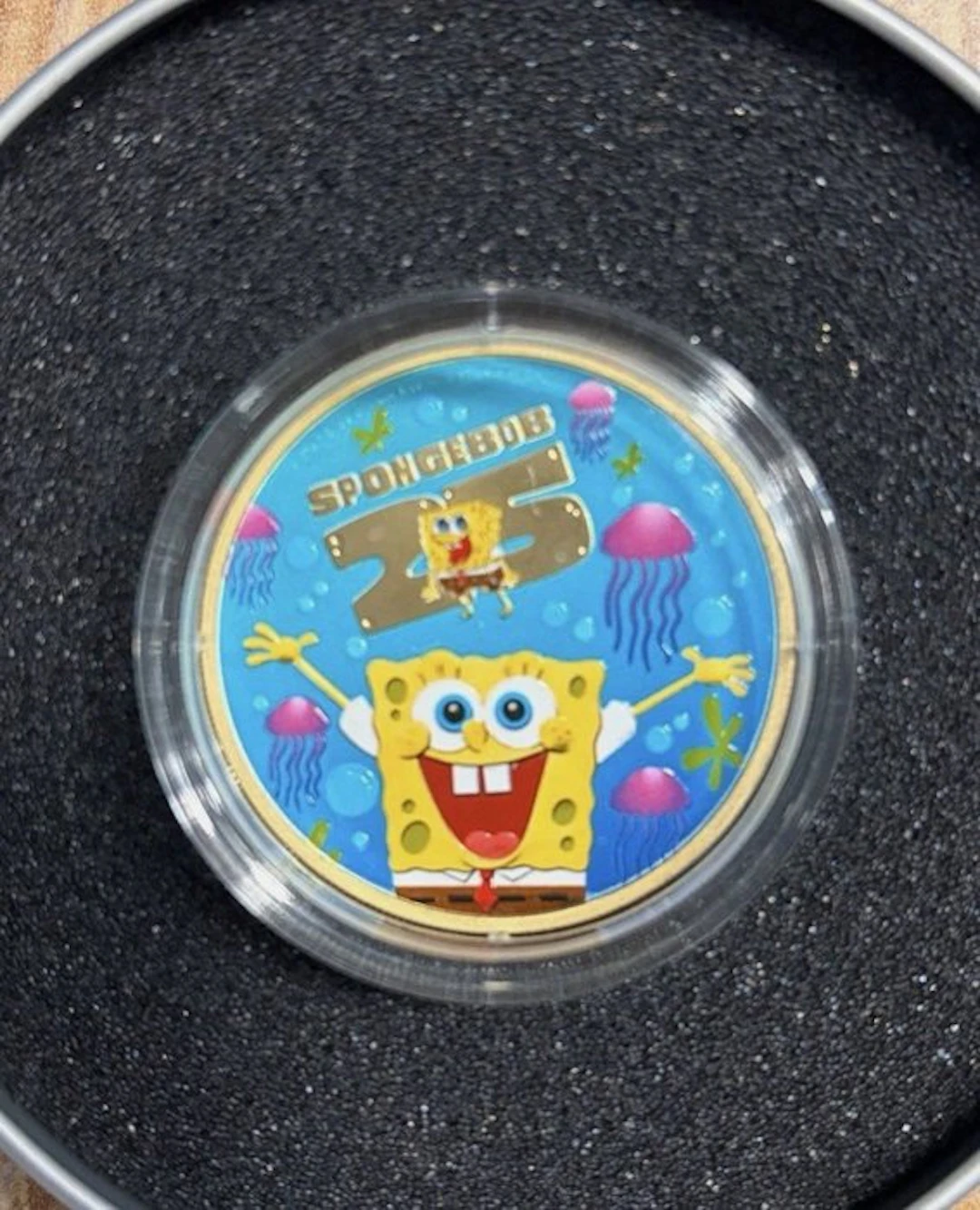 Tuvalu. 1 Dollar 2024 SpongeBob 1 Oz (.999) mit CoA und BOX