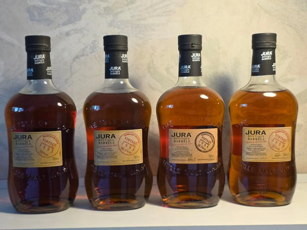 Jura 1993 - 1994 - 1995 - 1999 Boutique Barrels - 70cl - 4 bottles