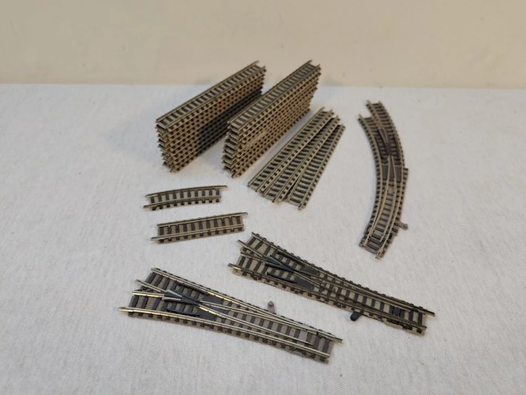 Fleischmann N - Model train tracks (28) - Profigleis with ballast