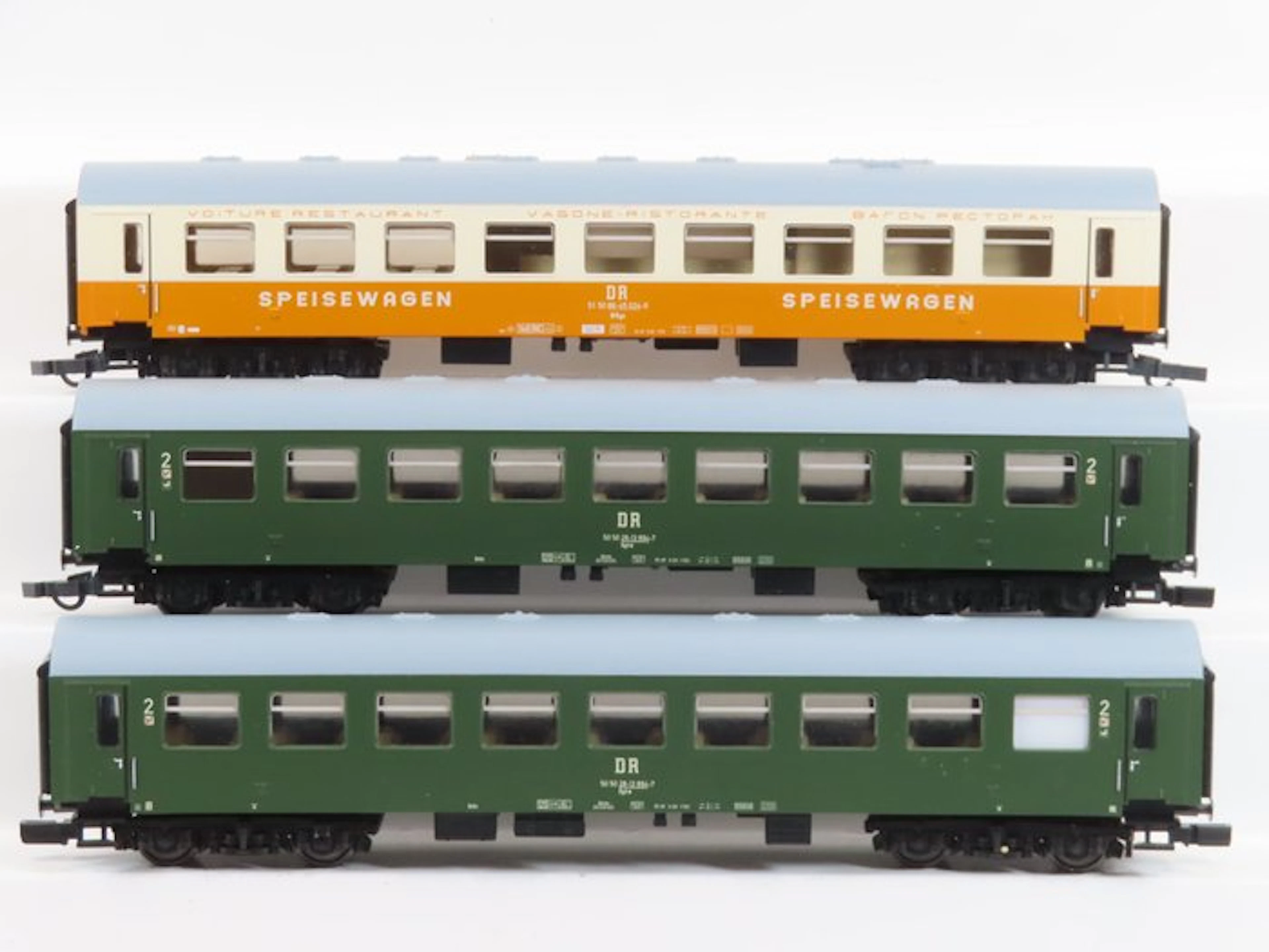 Sachsenmodelle H0 - 74301/74369 - Model train passenger...