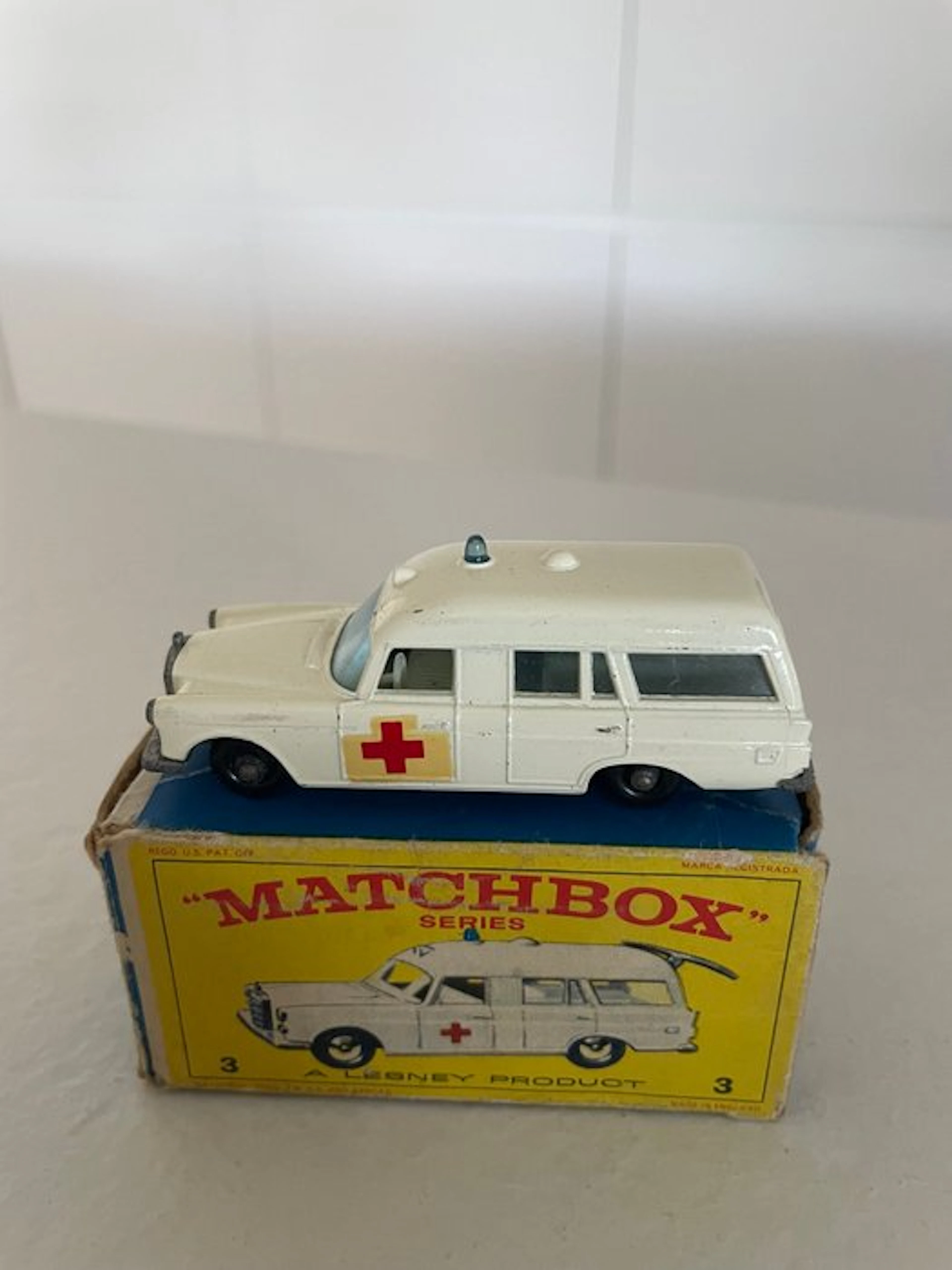 Matchbox - Toy car Mercedes ambulance - 1950-1960 - U.K.