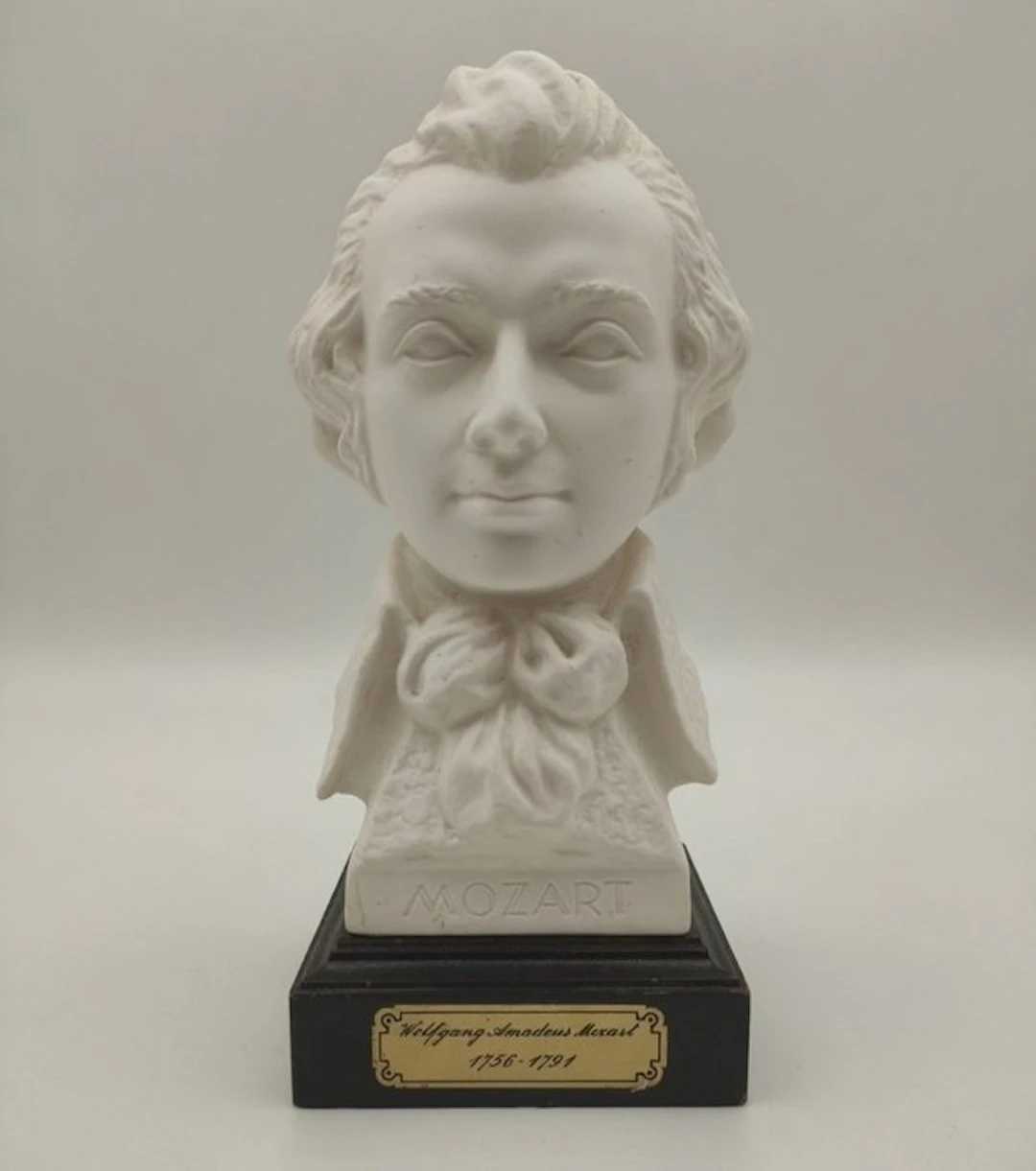 Goebel - Figurine - Buste de Mozart – Signé Bochmann - Biscuit porcelain