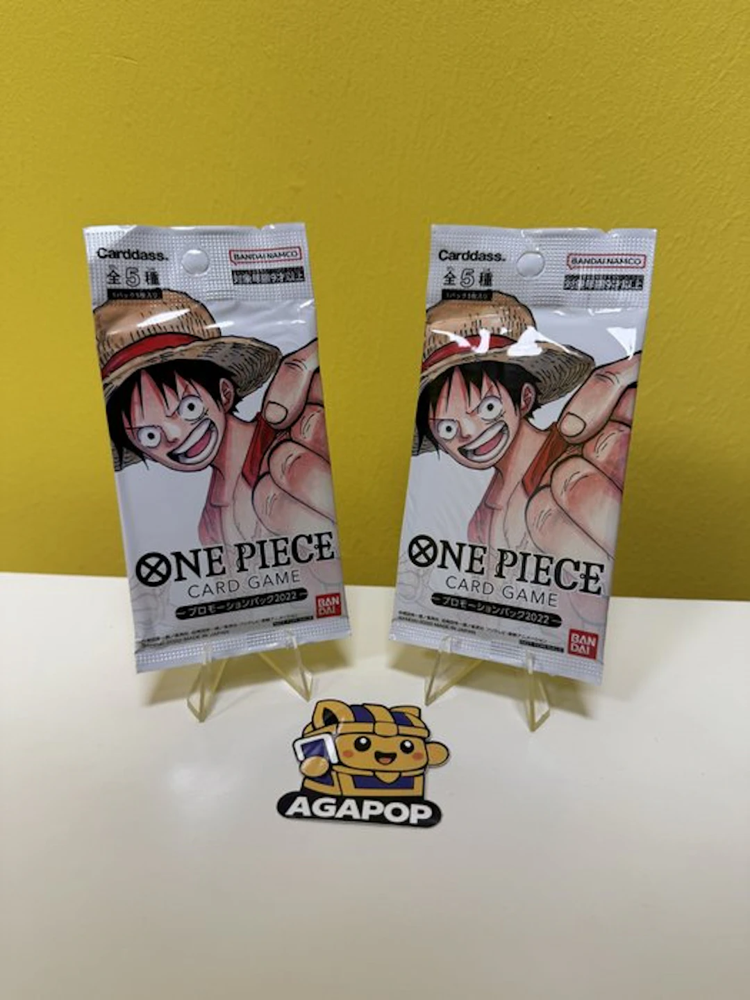 Bandai - 2 Booster pack - One Piece - P-001 P-005 – Busta...