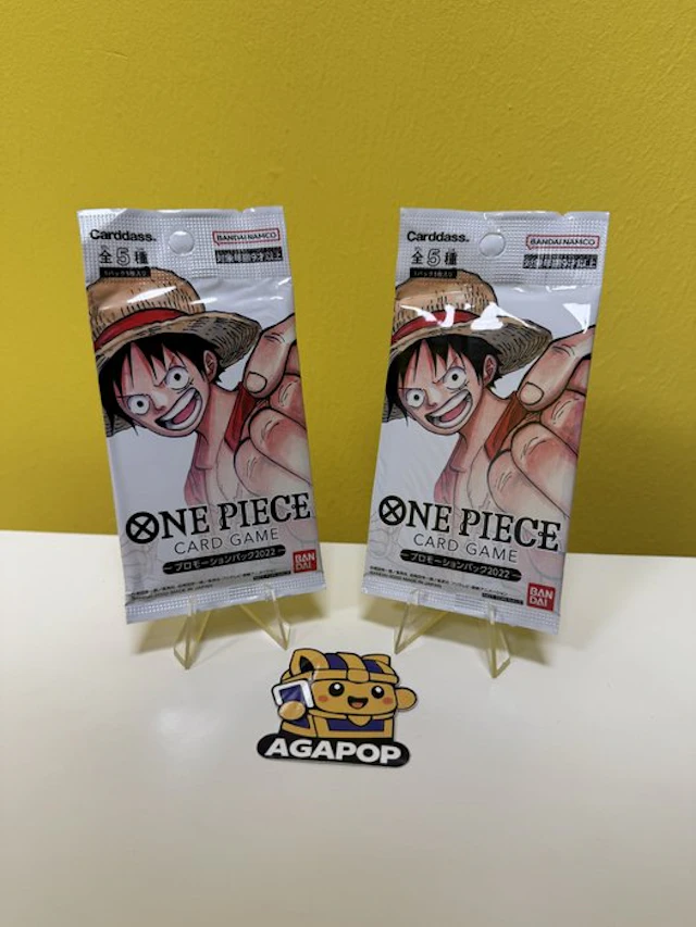 One Piece - 2 Booster pack - P-001 P-005 – Busta Promo...