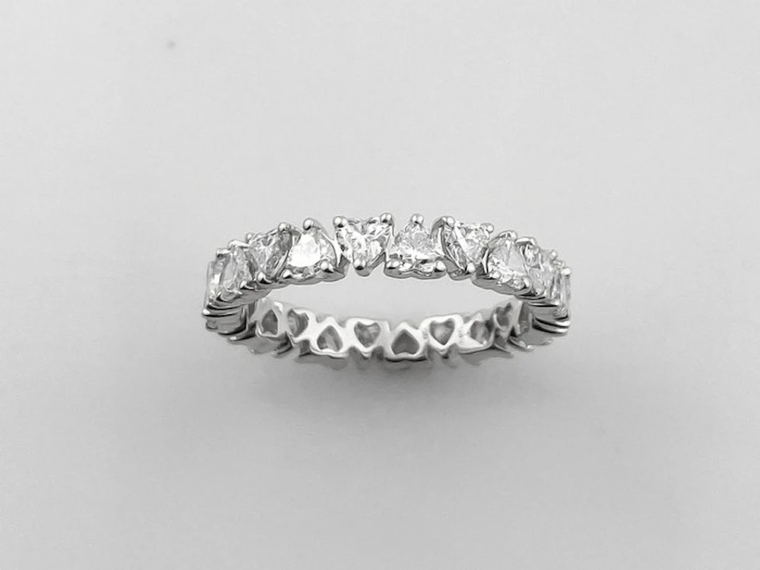 Ring - 14 kt. White gold - 2.48ct. tw. Diamond (Lab-grown)