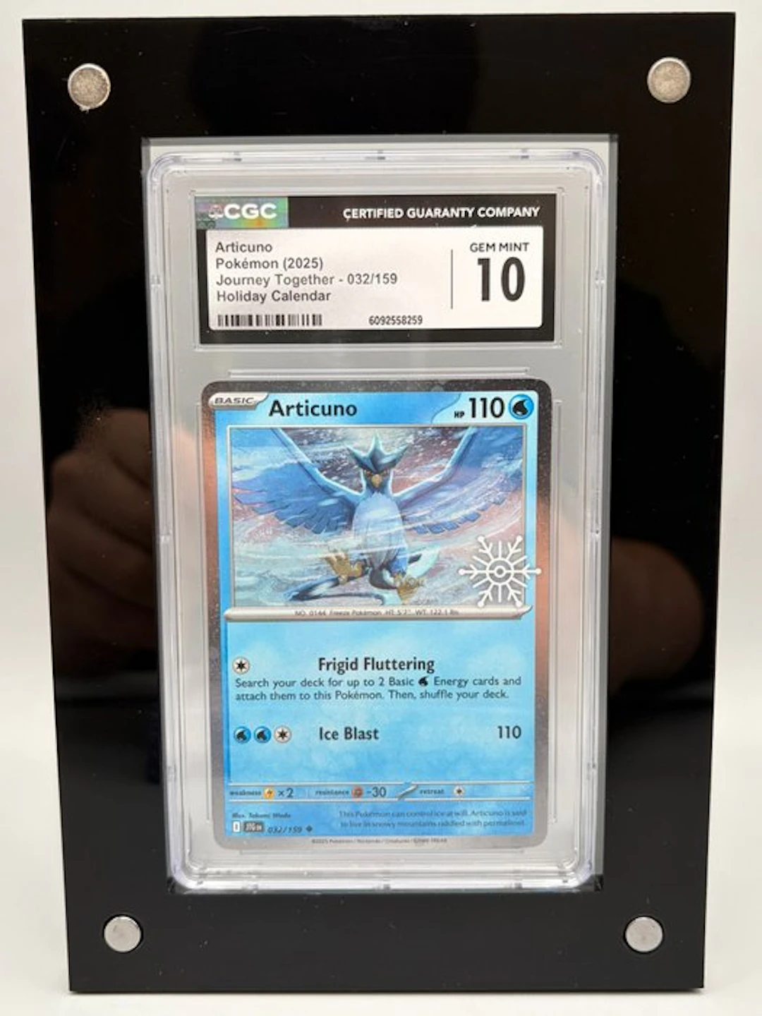 Pokémon Graded card - Articuno - CGC 10 - Scarlet...