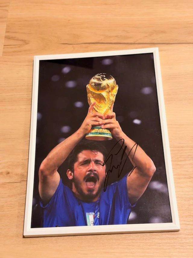 Italia - Football World Championships - Gennaro Gattuso - Photograph