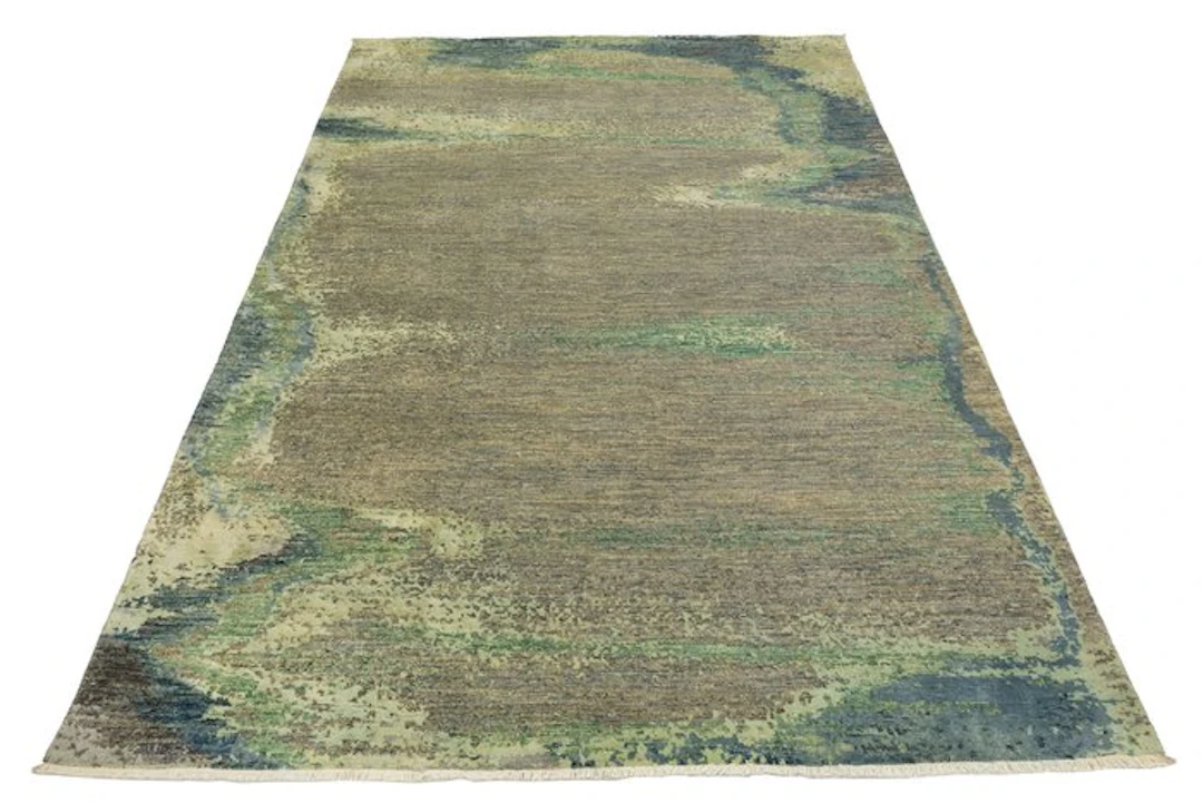 Designer Carpet with lots of Silk - New - Masterpiece...