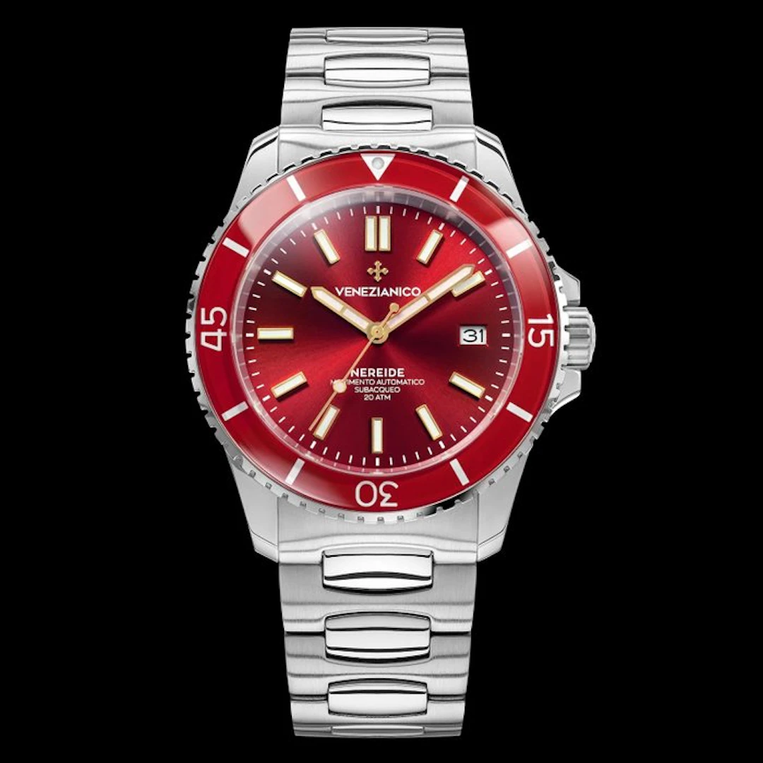 Venezianico - Nereide 42 Automatic Red Dial - 3321503C - Men - 2026