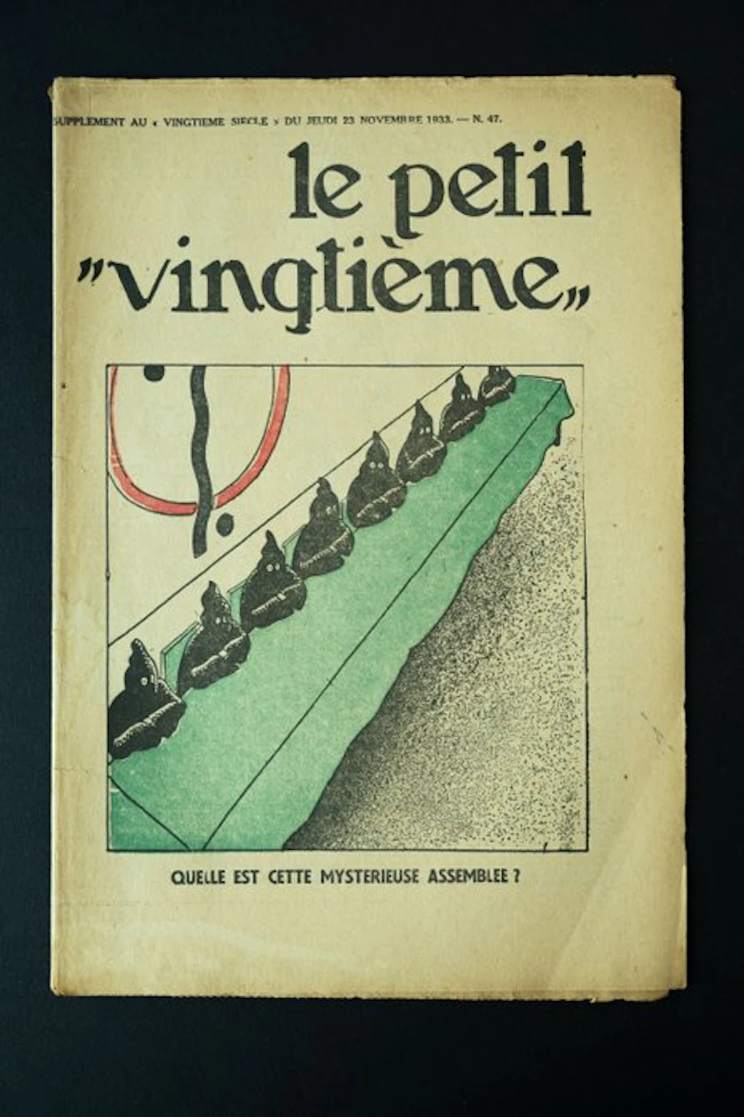 Le Petit Vingtième 47 - Le petit vingtième "quelle est...