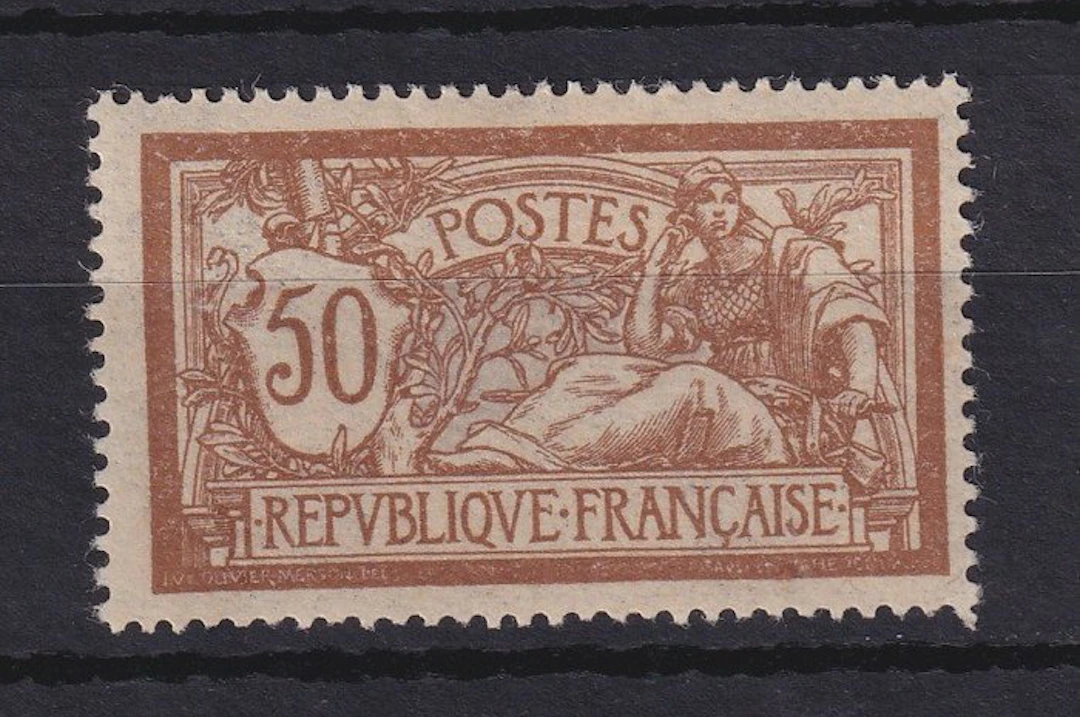France 1900 - signed Roumet, about €600 without the hinge, - Yvert n°120