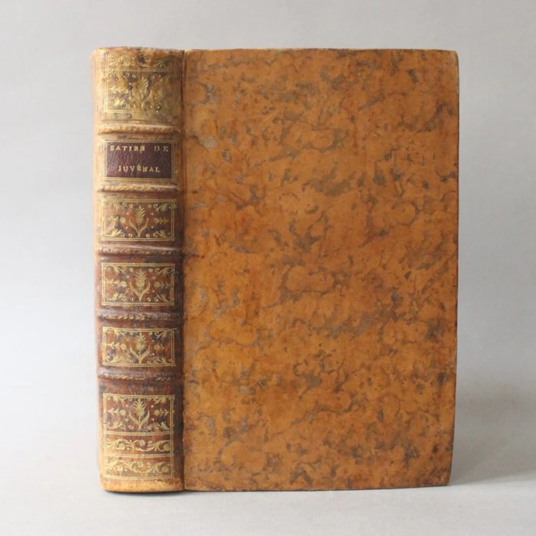 Juvénal - Satires de Juvénal - 1782