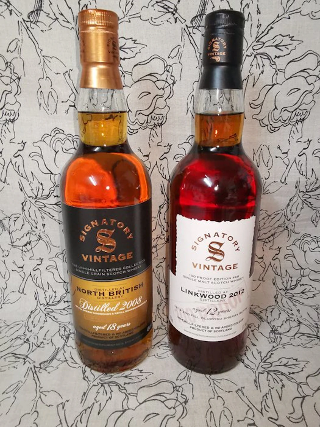 North British 2008 18yo + Linkwood 2012 12yo 100 Proof...
