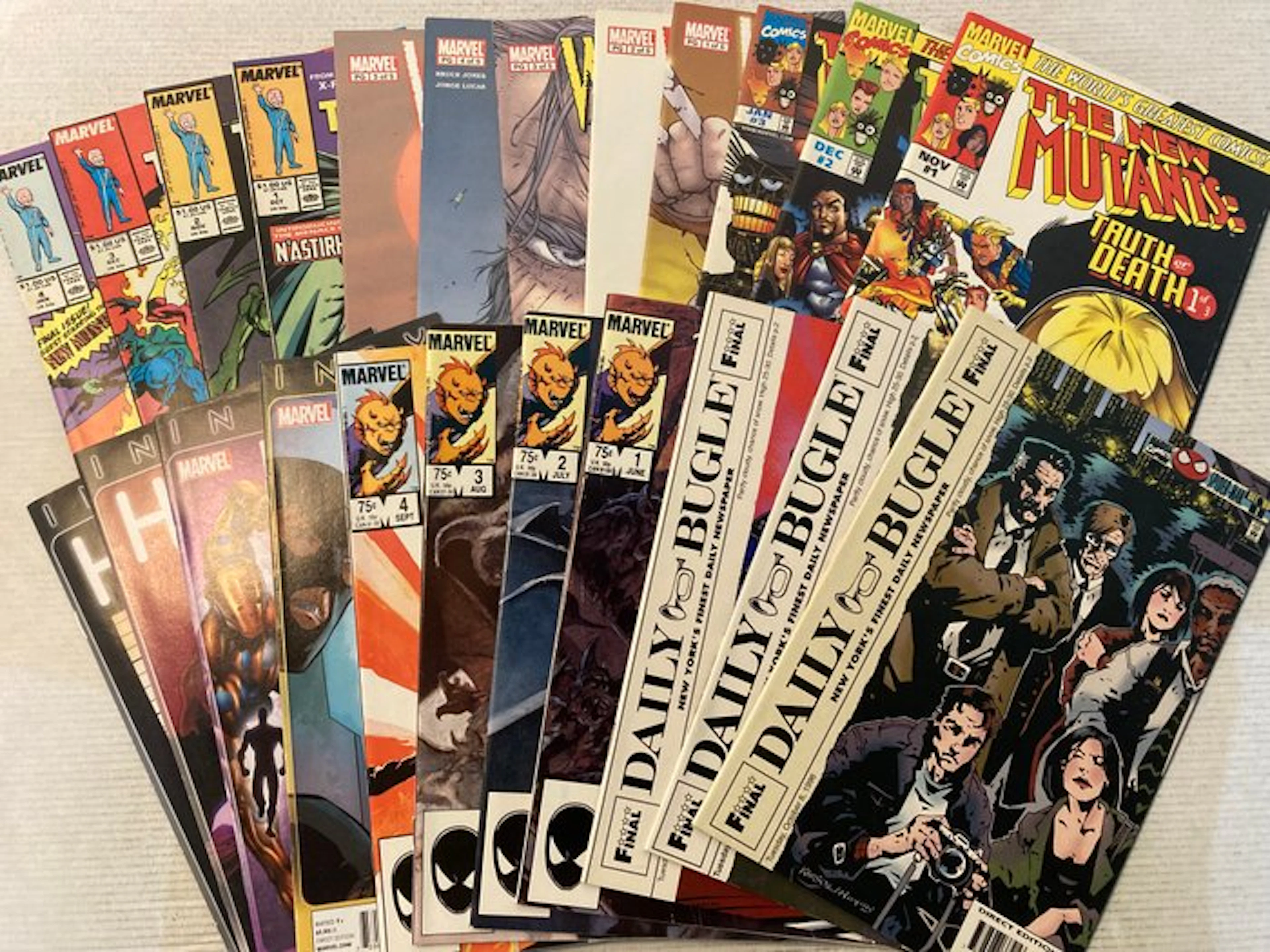 Six Complete Marvel Miniseries 23 comics from 1985 to...