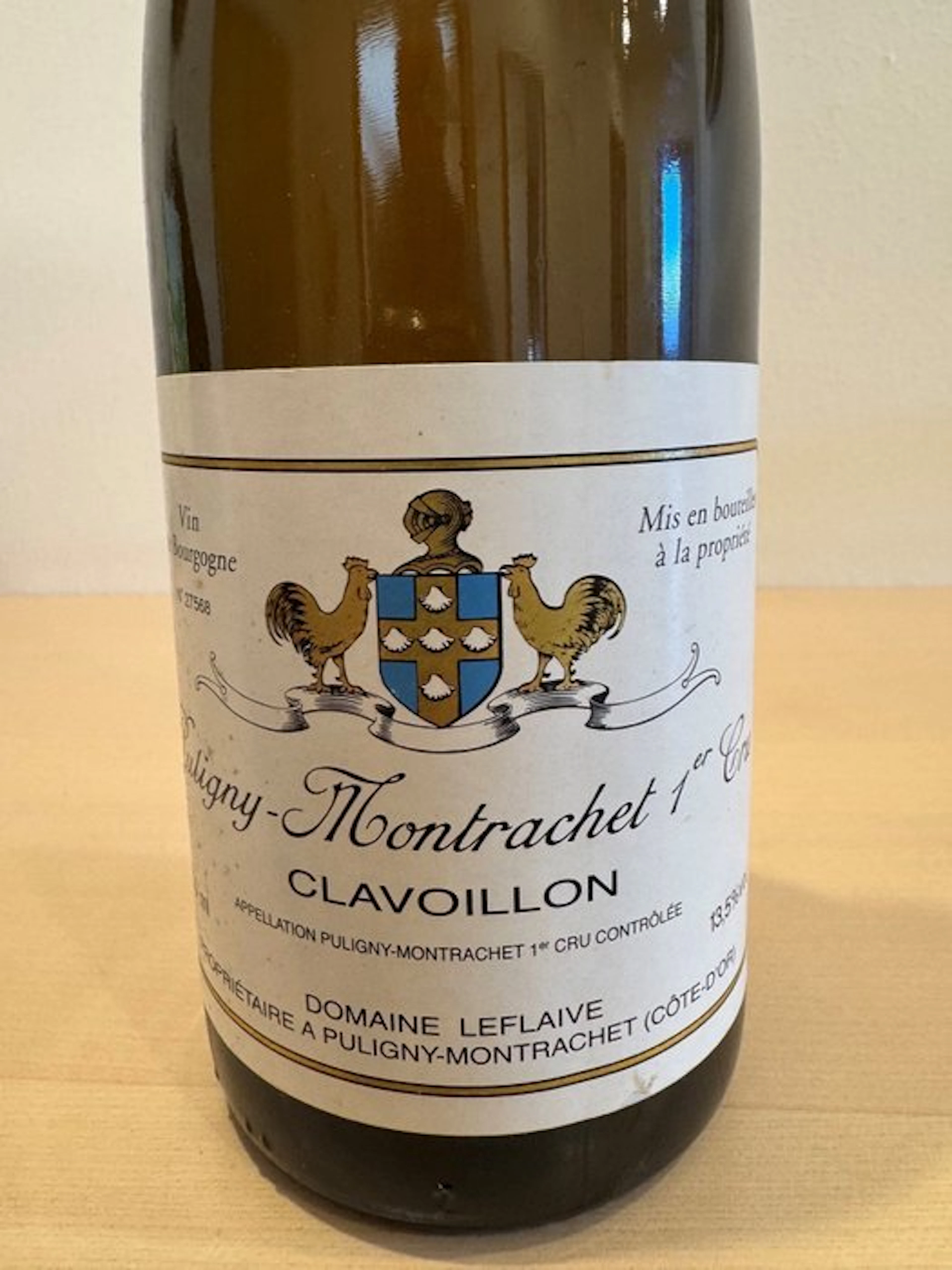 2002 Domaine Leflaive "Clavoillon" - Puligny Montrachet...