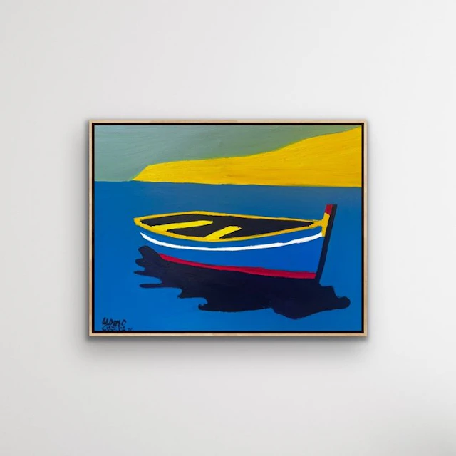 Alonso Cuesta - Calma en azul - XL - NO Reserve