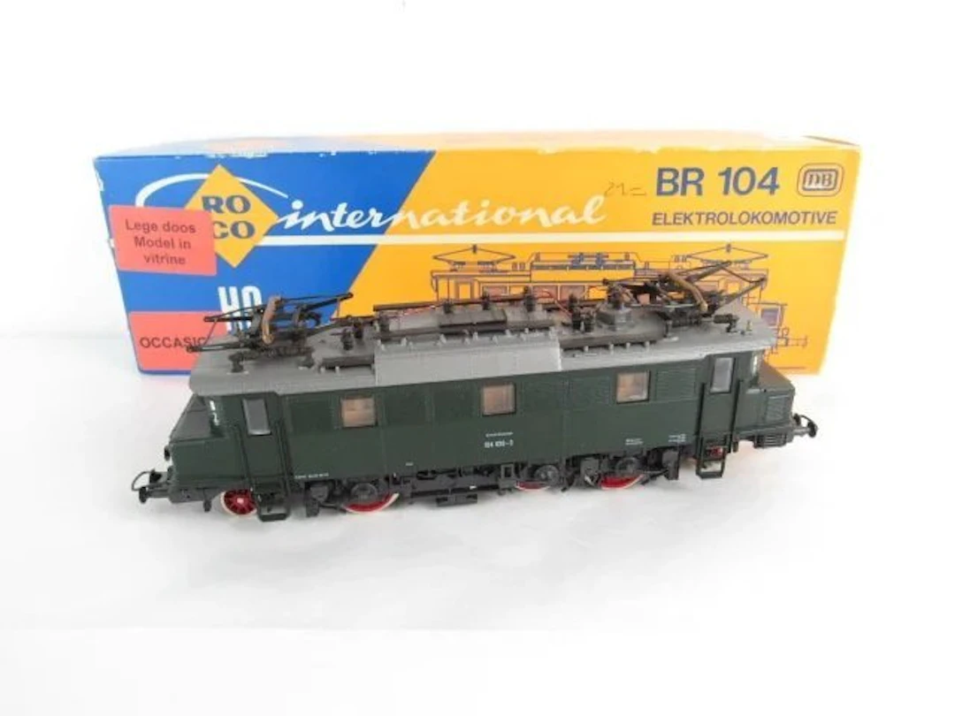 Roco H0 - 04144 S - Electric locomotive (1) - DB BR104 - DB