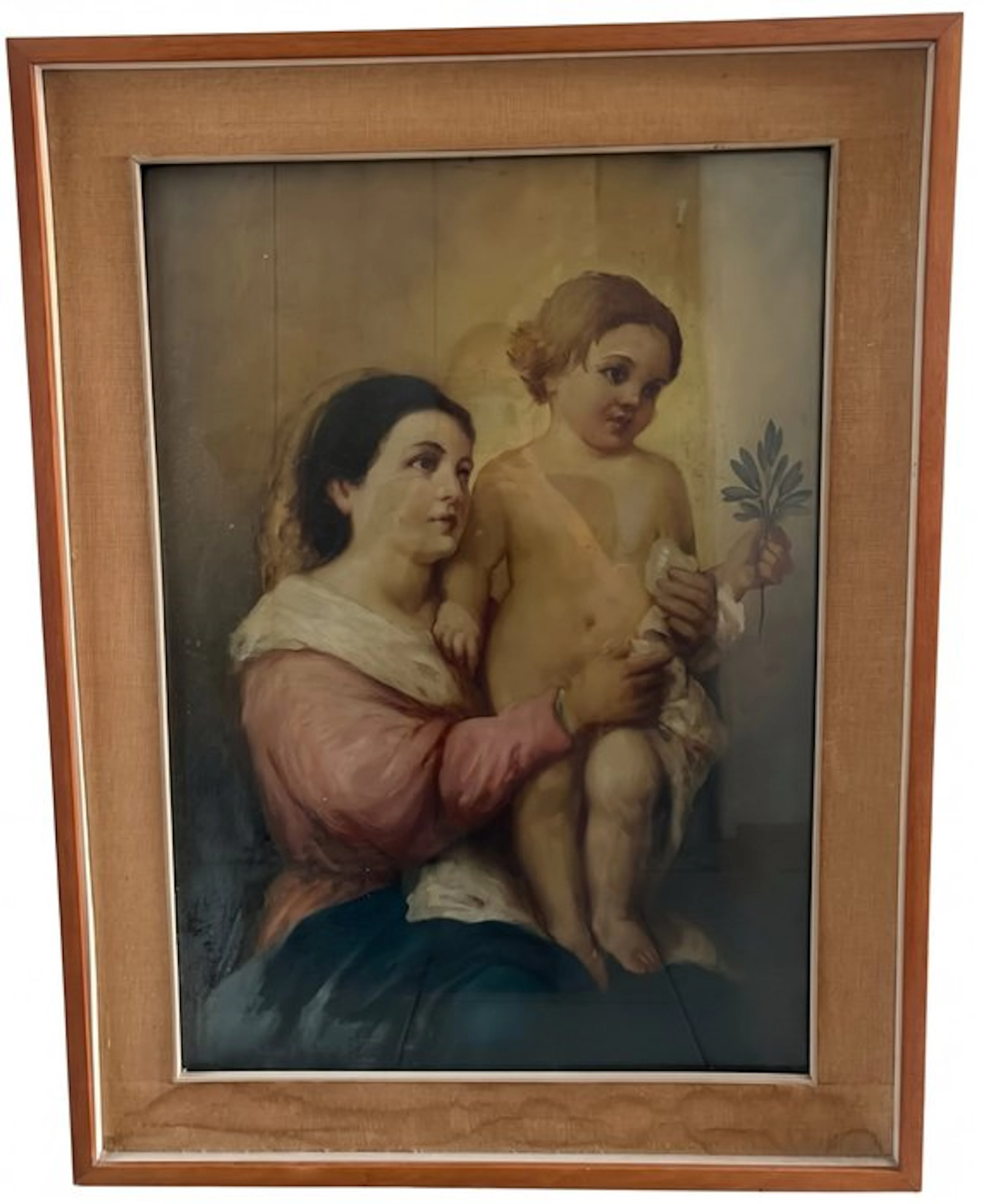 Italian school (XX) - Madonna col Bambino