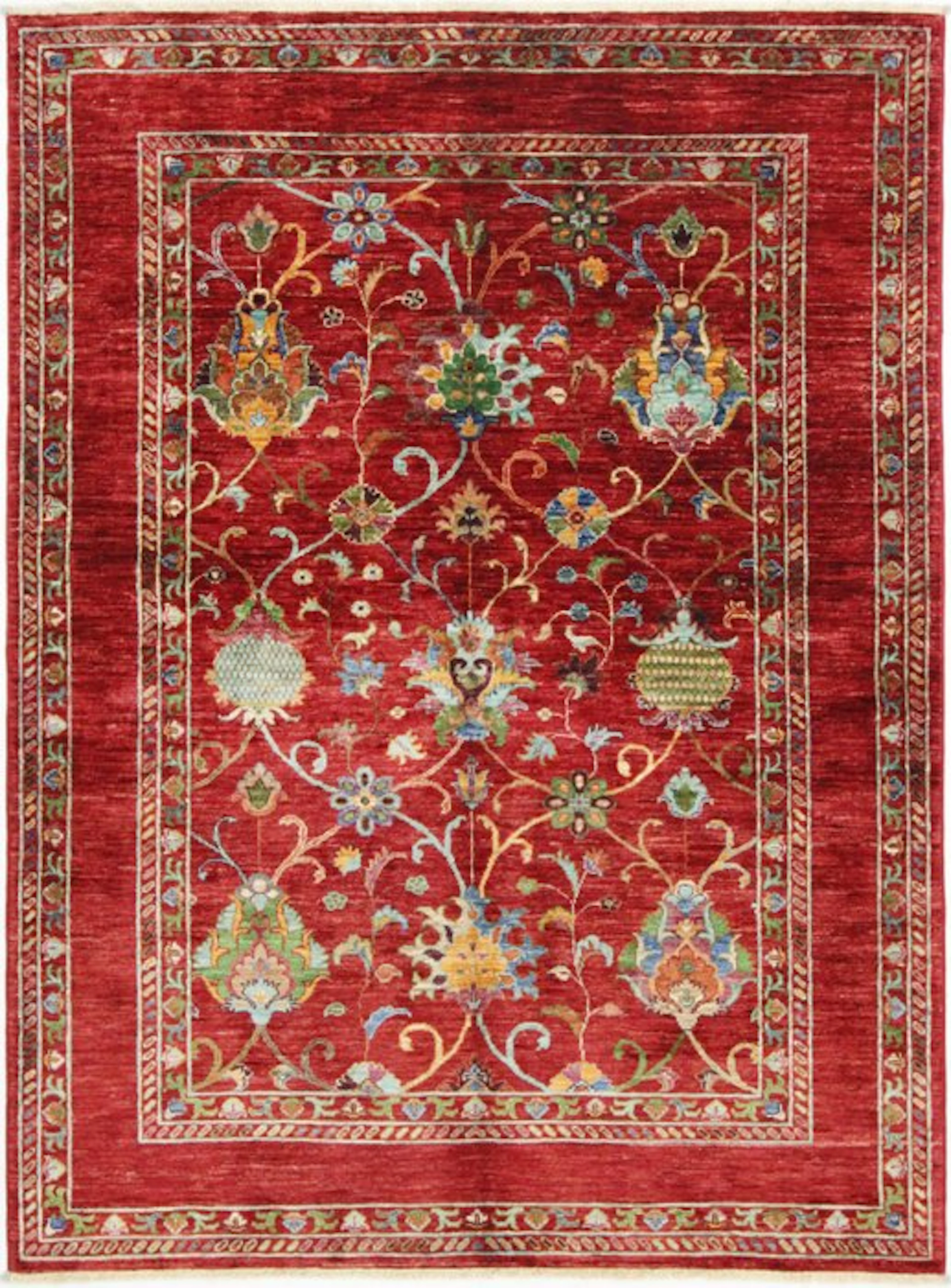 Hand-knotted rug Ziegler Chubi rug