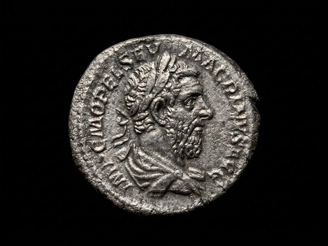 Roman Empire. Macrinus (AD 217-218). Denarius Rome (No reserve price)