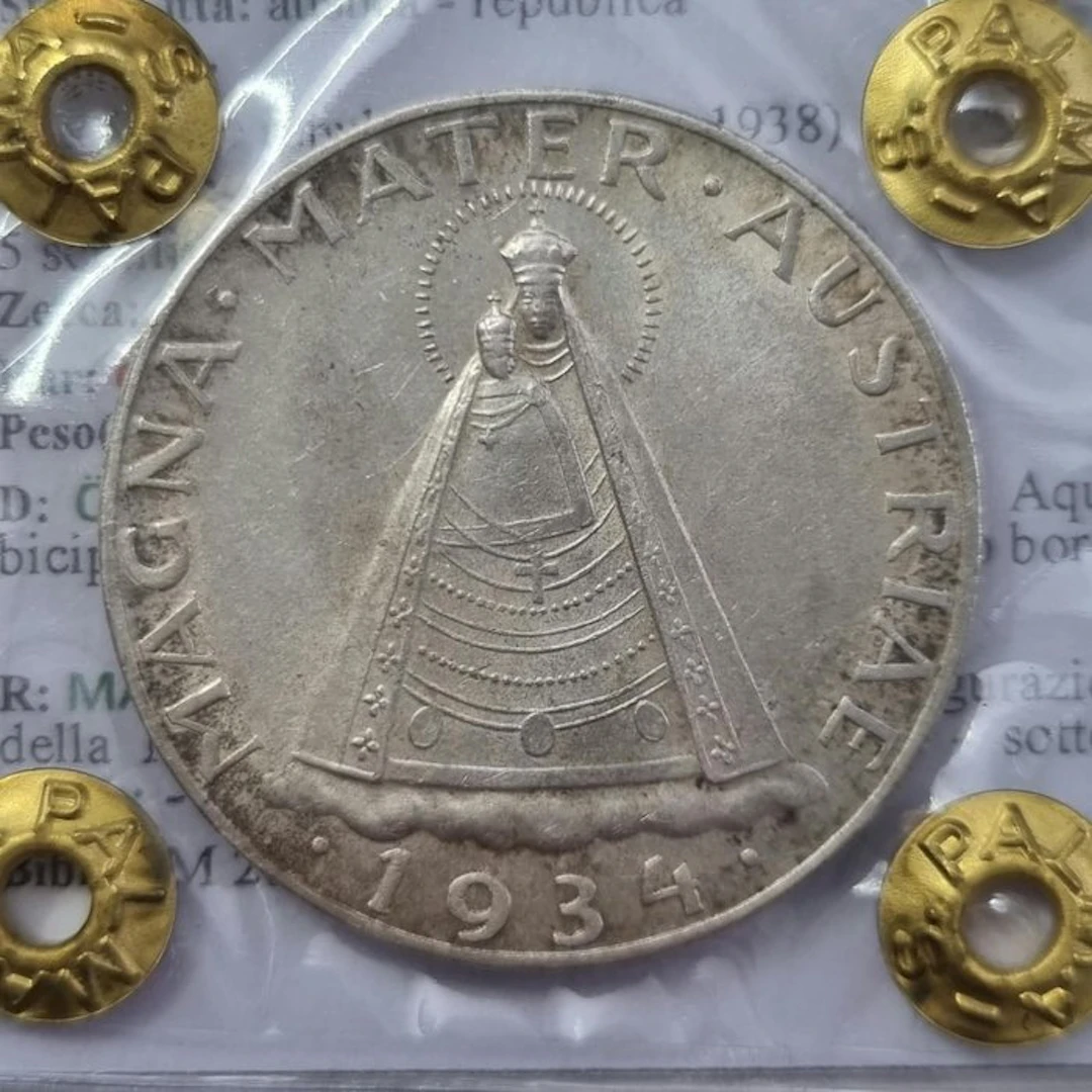 Austria. Republic. 5 Schilling 1934 (No reserve price)
