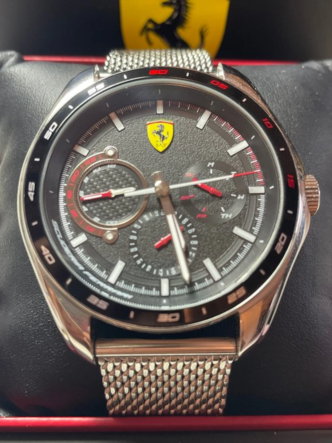 Wristwatch - Ferrari - Speedracer Black dial Day Date - SF 47.1.27.0540 - 2026