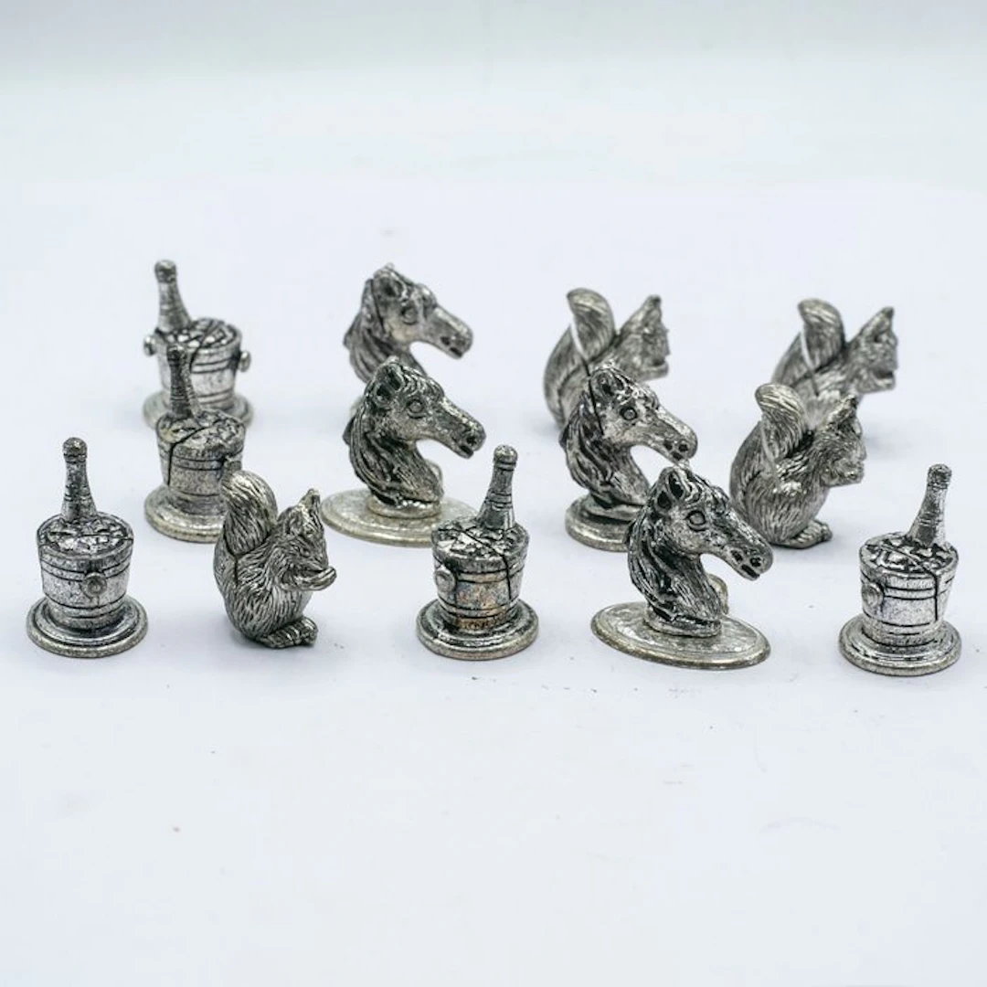 Stand (13) - Set of 13 place card holders Made in Italy - Horses