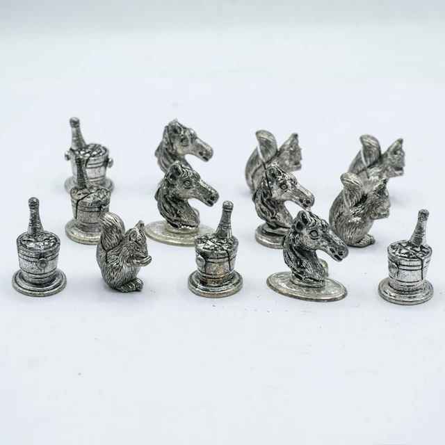 Stand (13) - Set of 13 place card holders Made in Italy - Horses