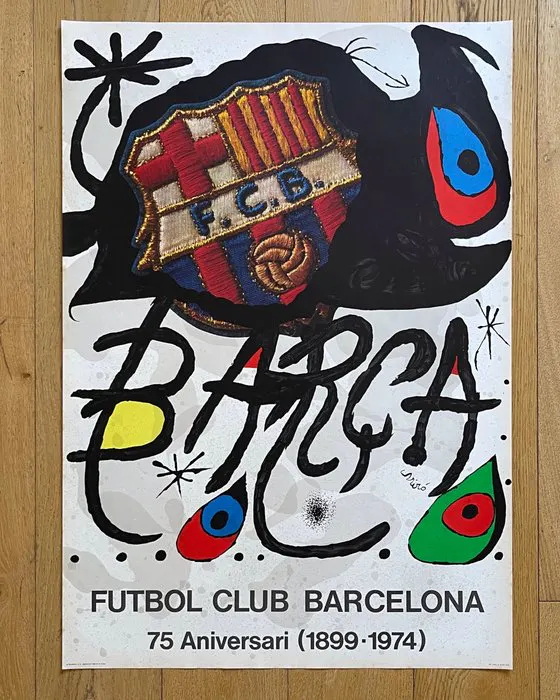 Joan Miró - La Poligrafa - Joan Miró – FC Barcelona 75...
