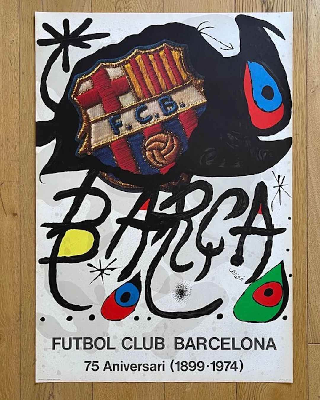 Joan Miró - La Poligrafa - Joan Miró – FC Barcelona 75...