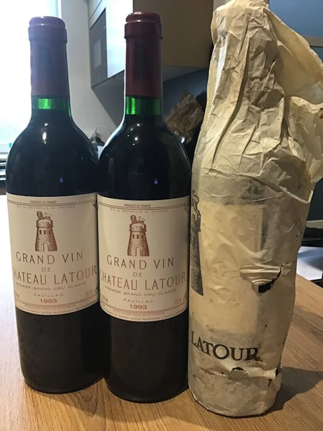 1993 Chateau Latour - Pauillac 1er Grand Cru Classé - 3 Bottles (0.75L)