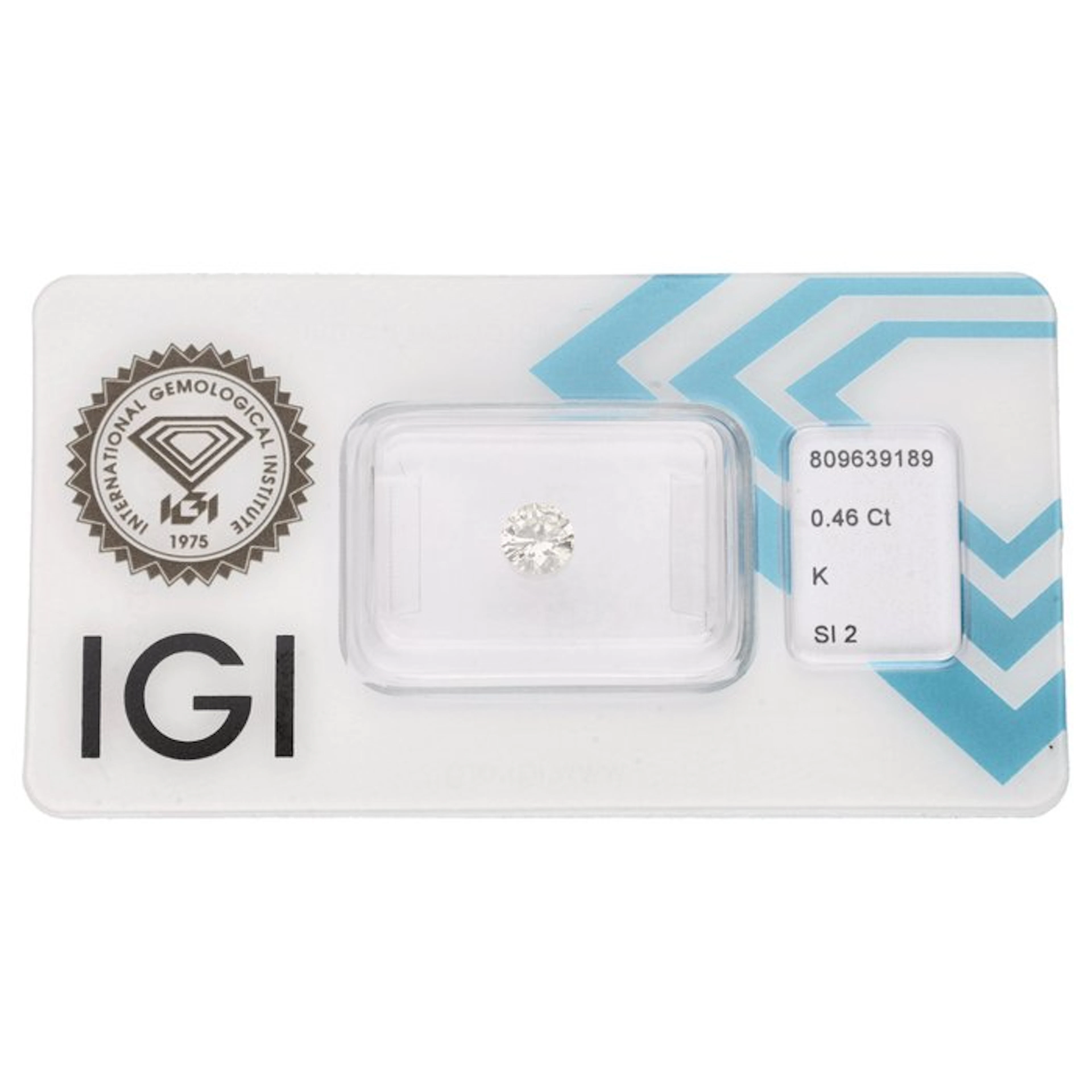 No reserve price - 1 pcs Diamond (Natural) - 0.46 ct...