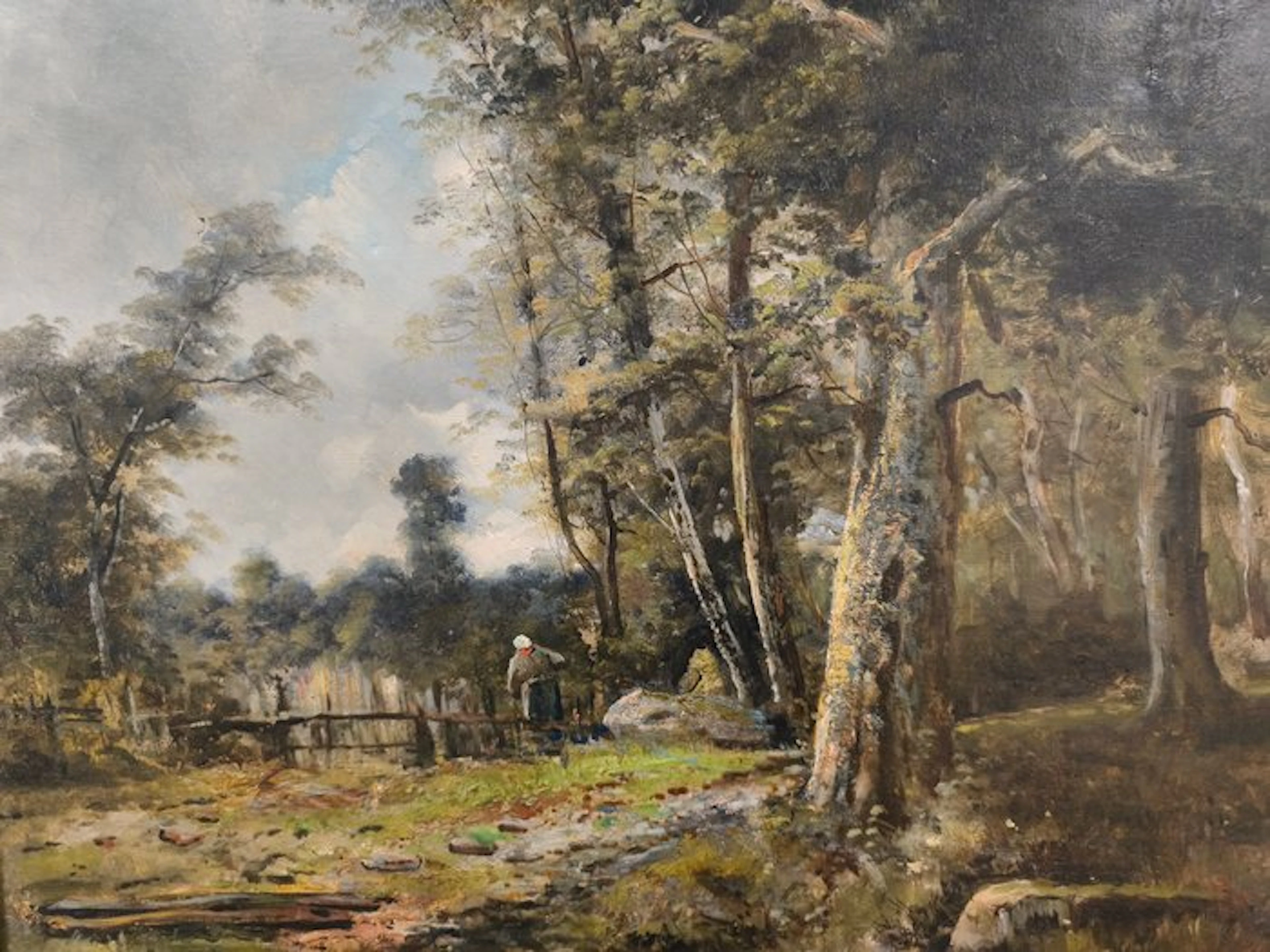 Escuela De Barbizón (XIX) - La Campesina