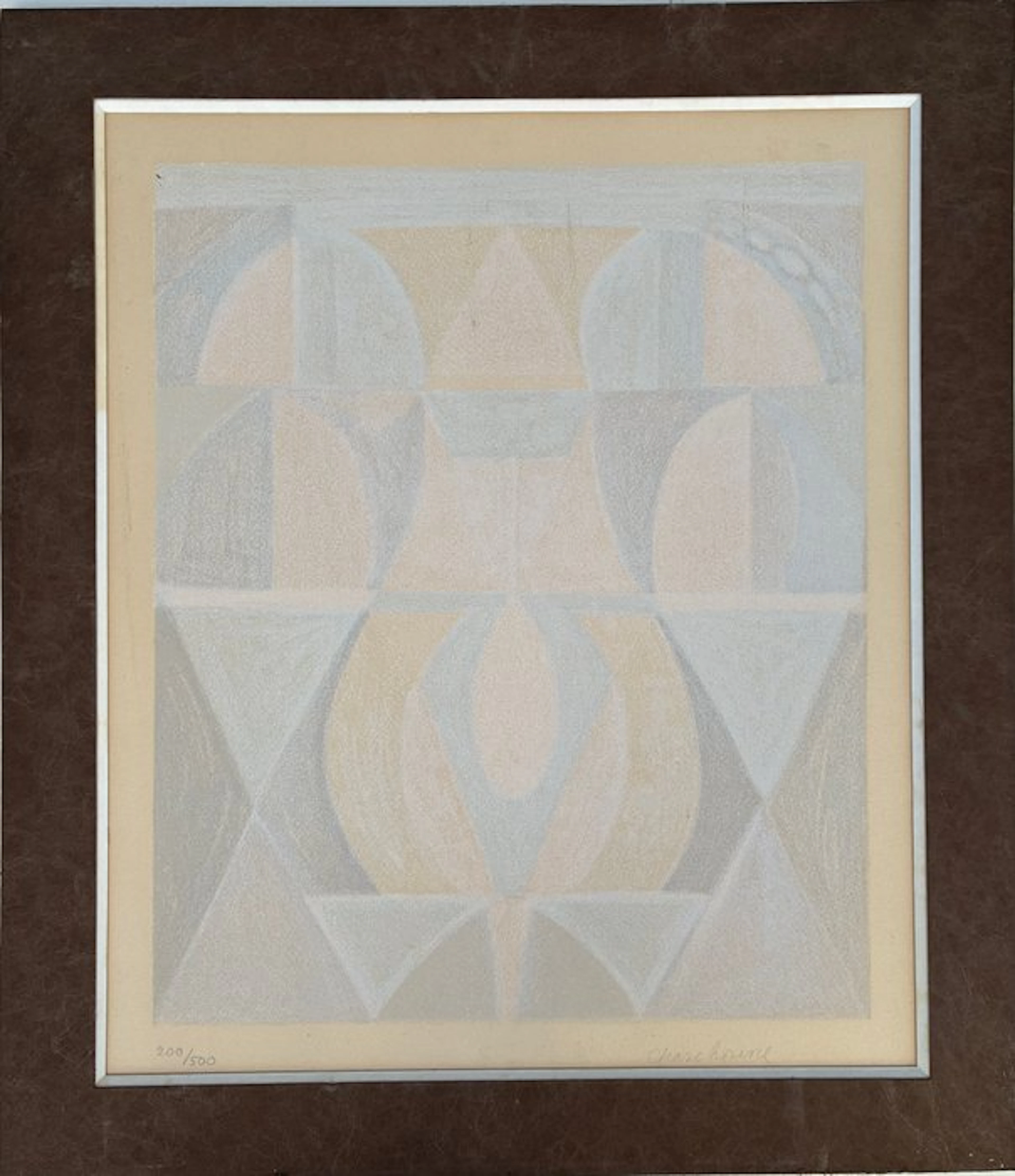 Serge Charchoune (1888-1975) - Composition géométrique...
