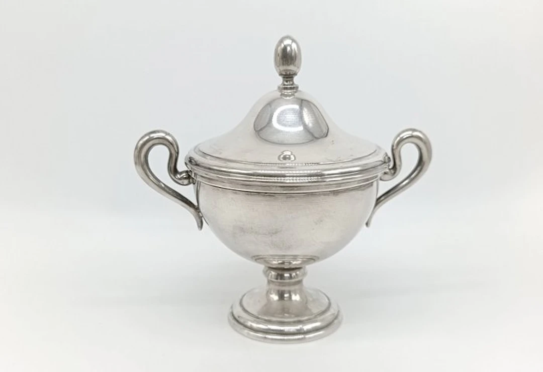 Zaramella, 30 PD - Sugar bowl - .800 silver