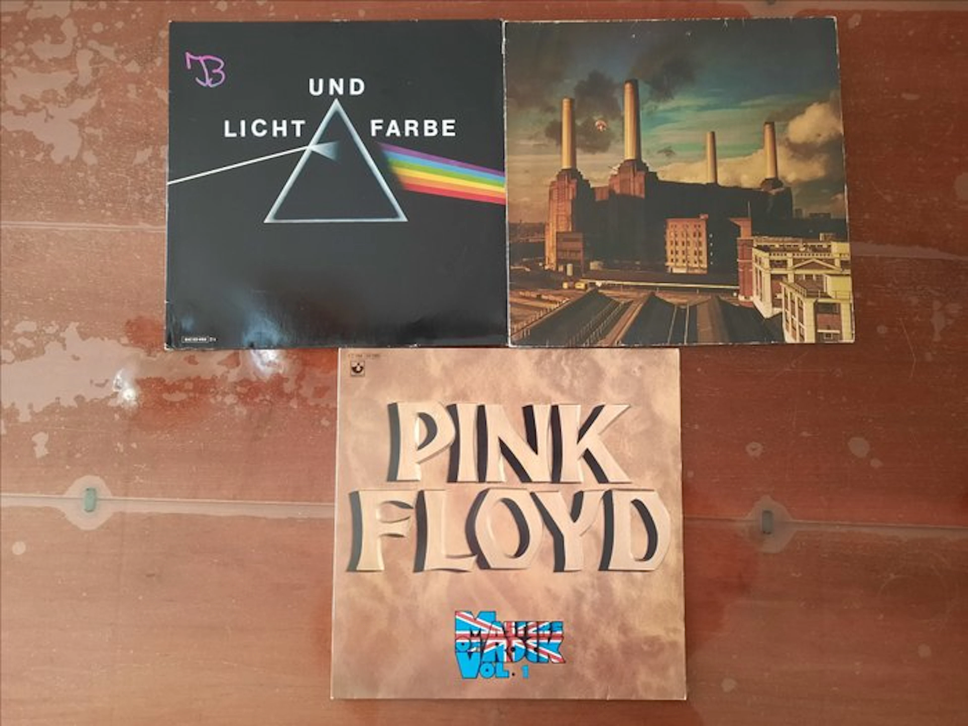Pink Floyd - 3 x Album - Multiple titles - LP albums...