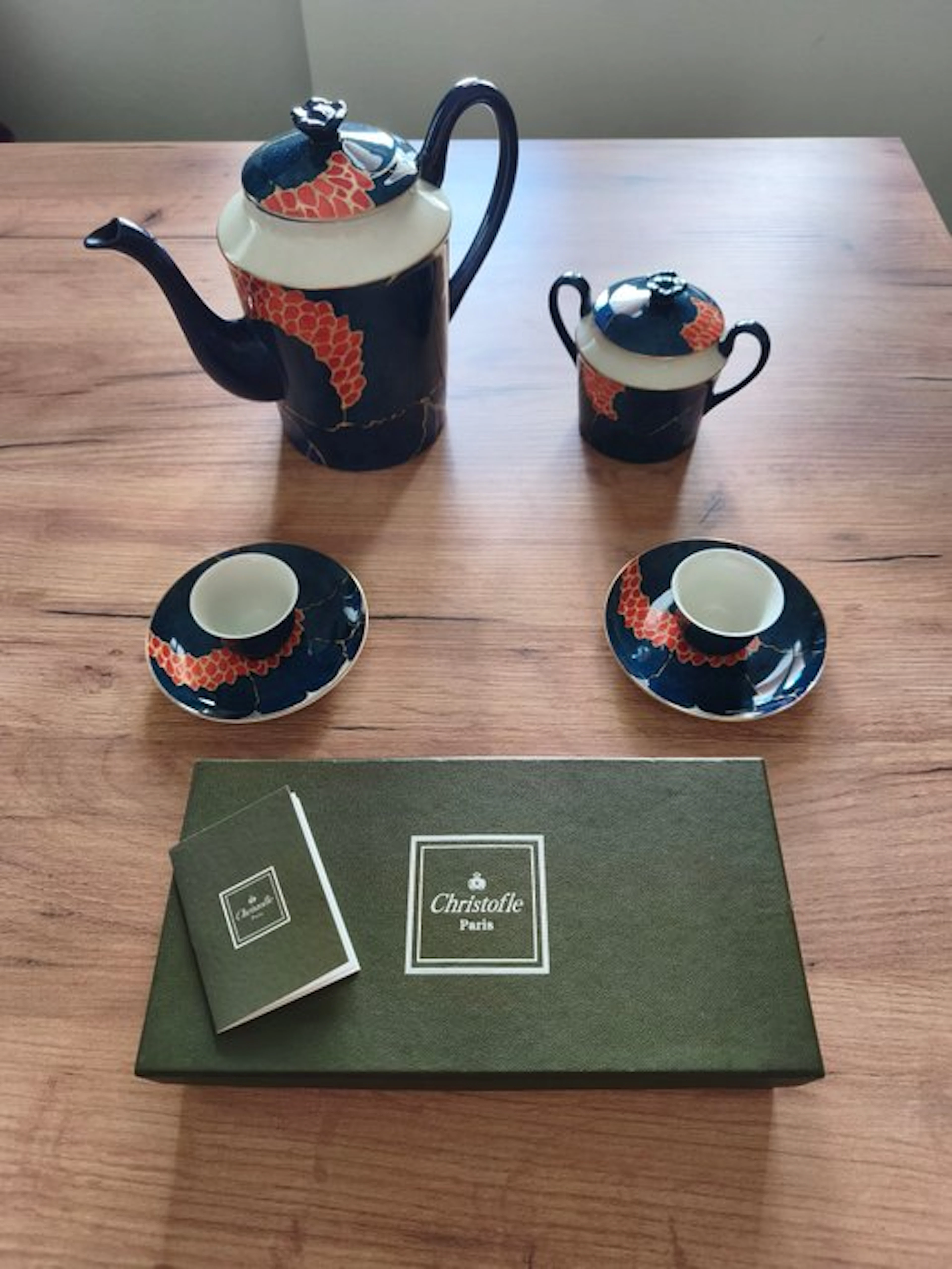 Christofle - Breakfast set (6) - Orientalys - Porcelain