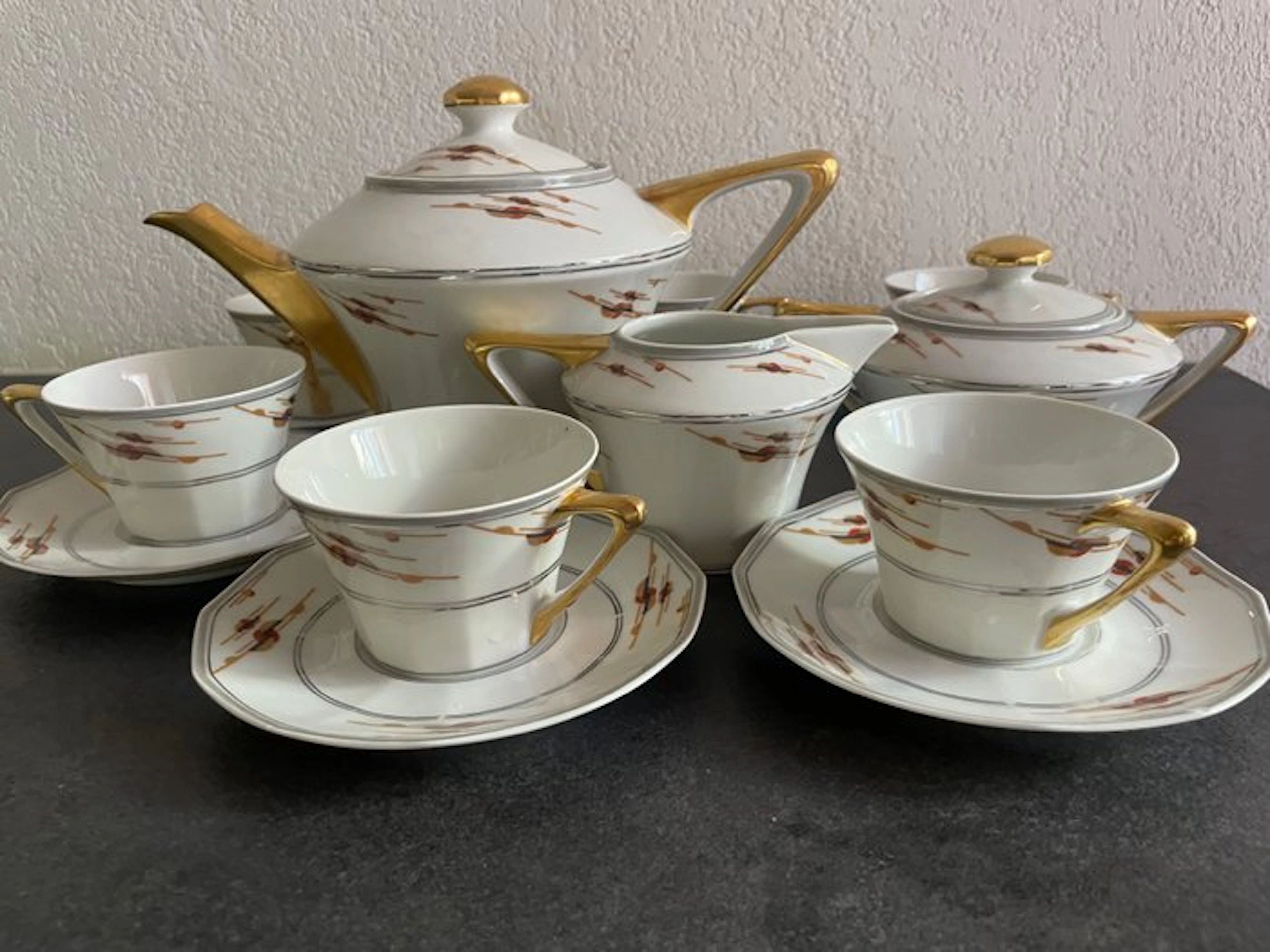Limoges, GDA - Coffee and tea service (15) - Porcelain