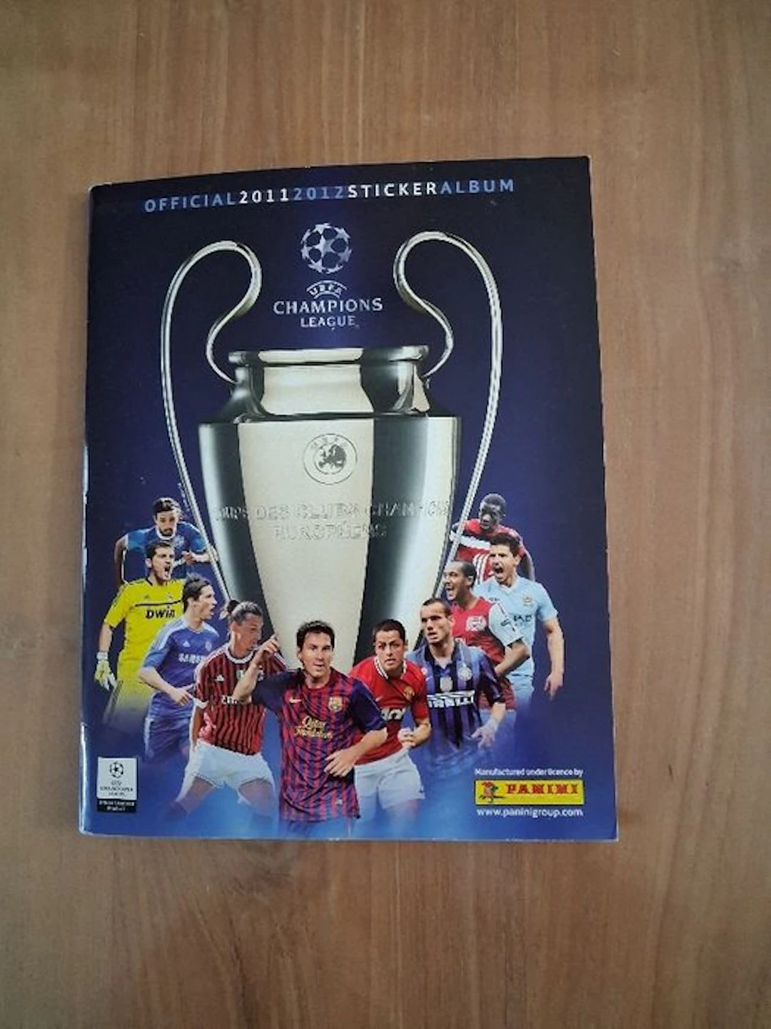 2011/12 Panini UCL Stickers Original edition Sticker album - Good (GD)
