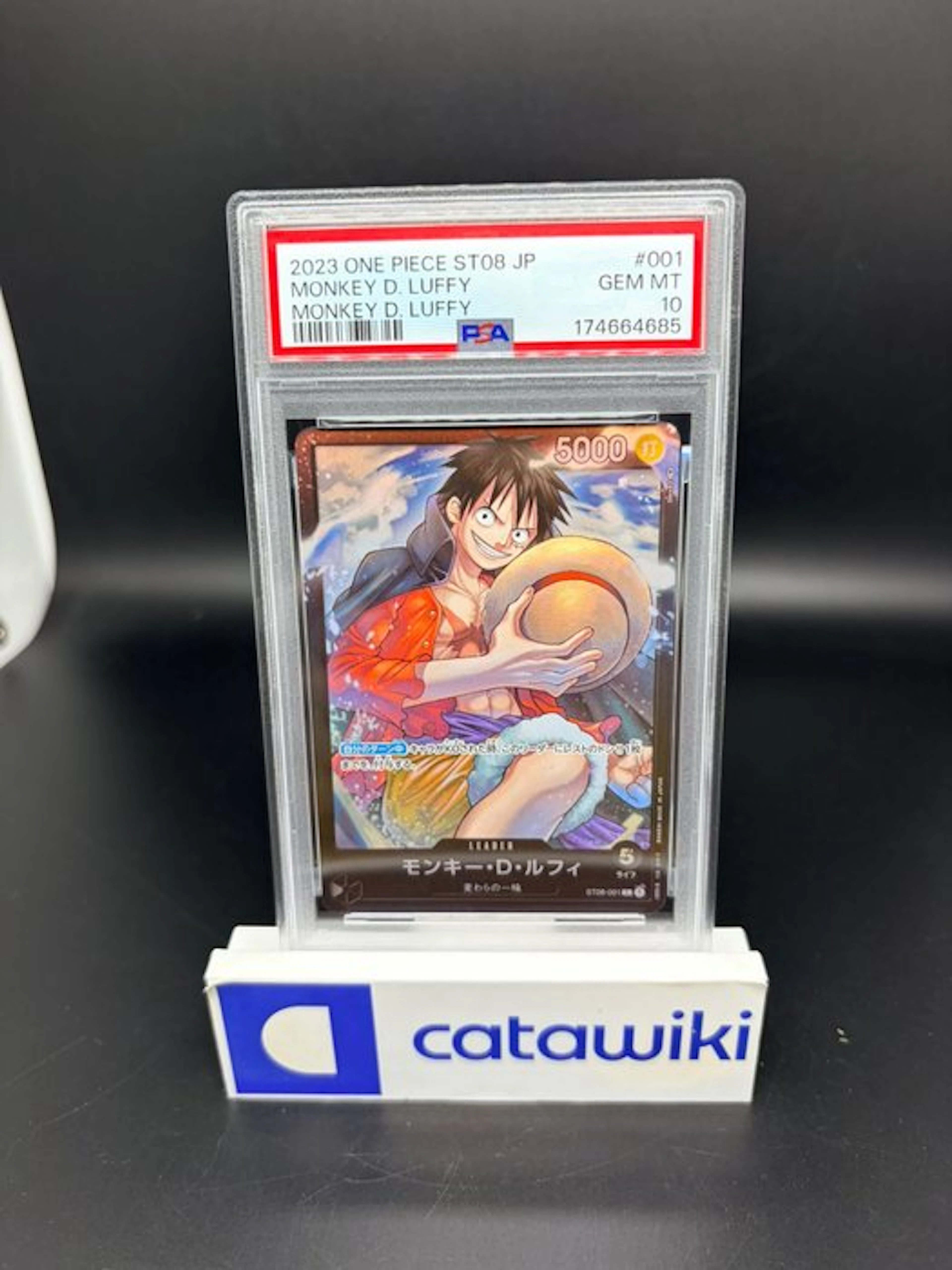 One Piece - 1 Graded card - Monkey D