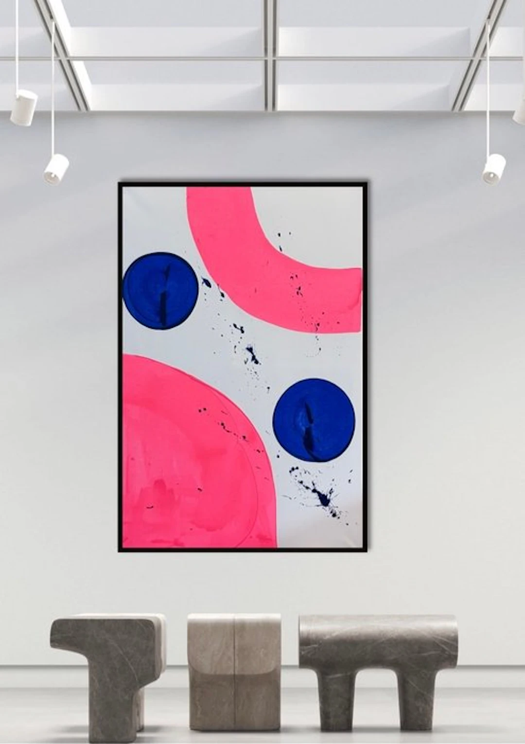 Stefanie Raus - Pink Blau II 2008 XXL