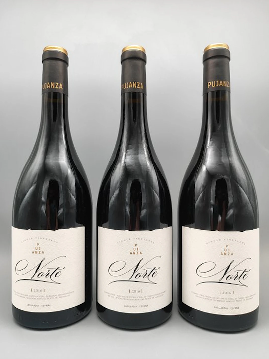 2016 Bodegas y Viñedos Pujanza Norte - Rioja DOCa - 3 Bottles (0.75L)