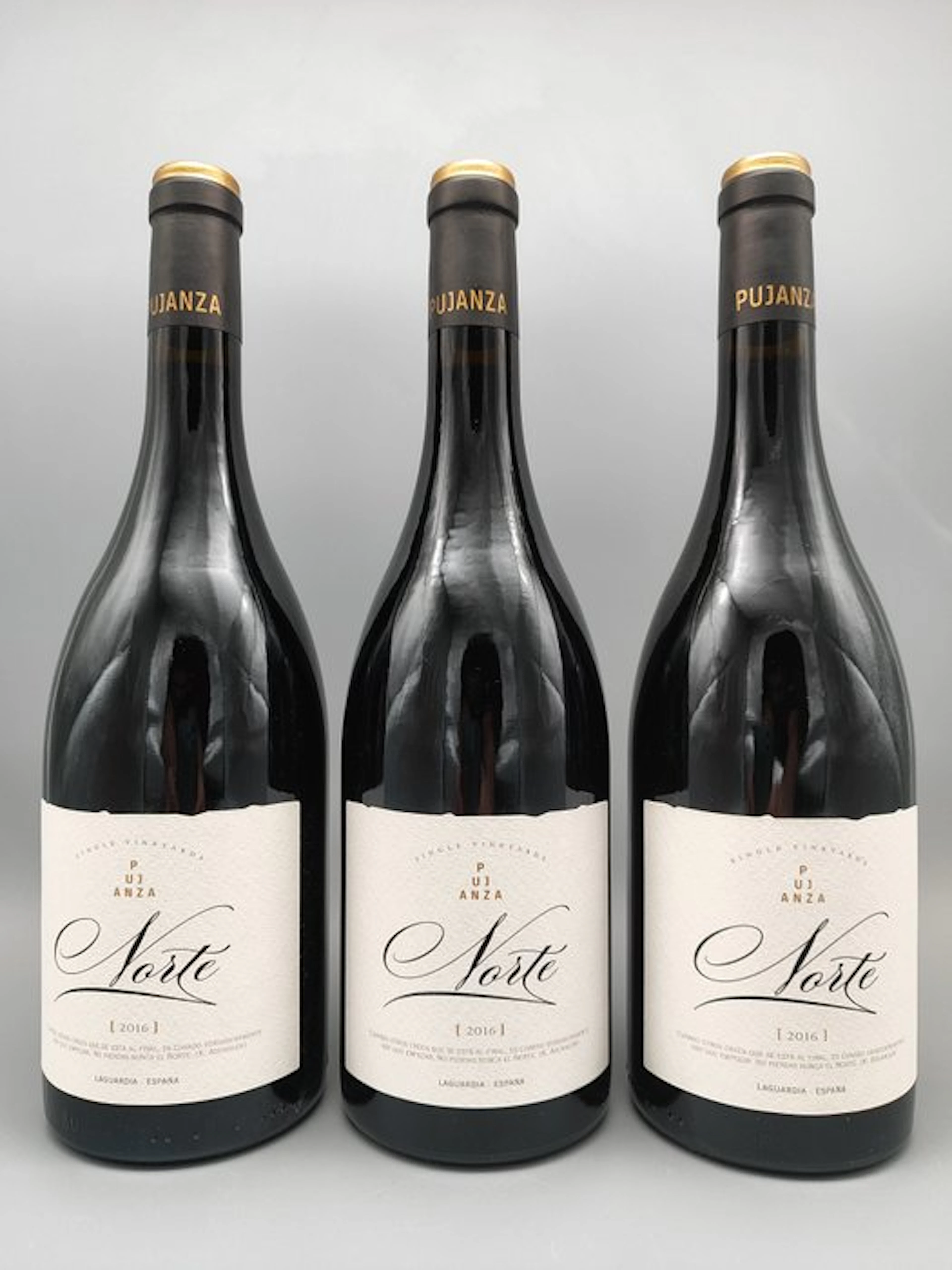2016 Bodegas y Viñedos Pujanza Norte - Rioja DOCa - 3 Bottles (0.75L)